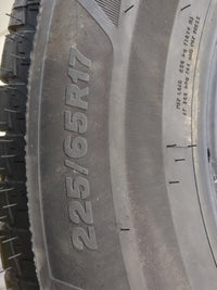 Used Tire 225/65R17 BRIDGESTONE WEATHERPEAK 102H - Tread Depth 10/32 - Oemusedautoparts1.com