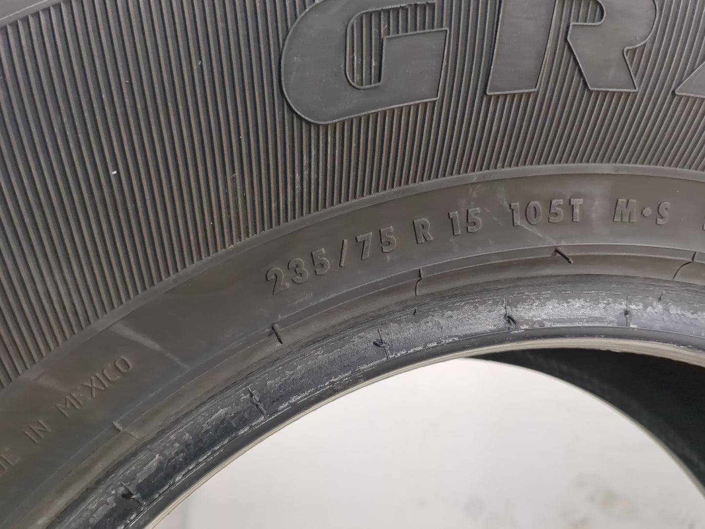 Used Tire 205/75R15 GENERAL GRABBER HTS 105T - Tread Depth 8.5/32 - Oemusedautoparts1.com