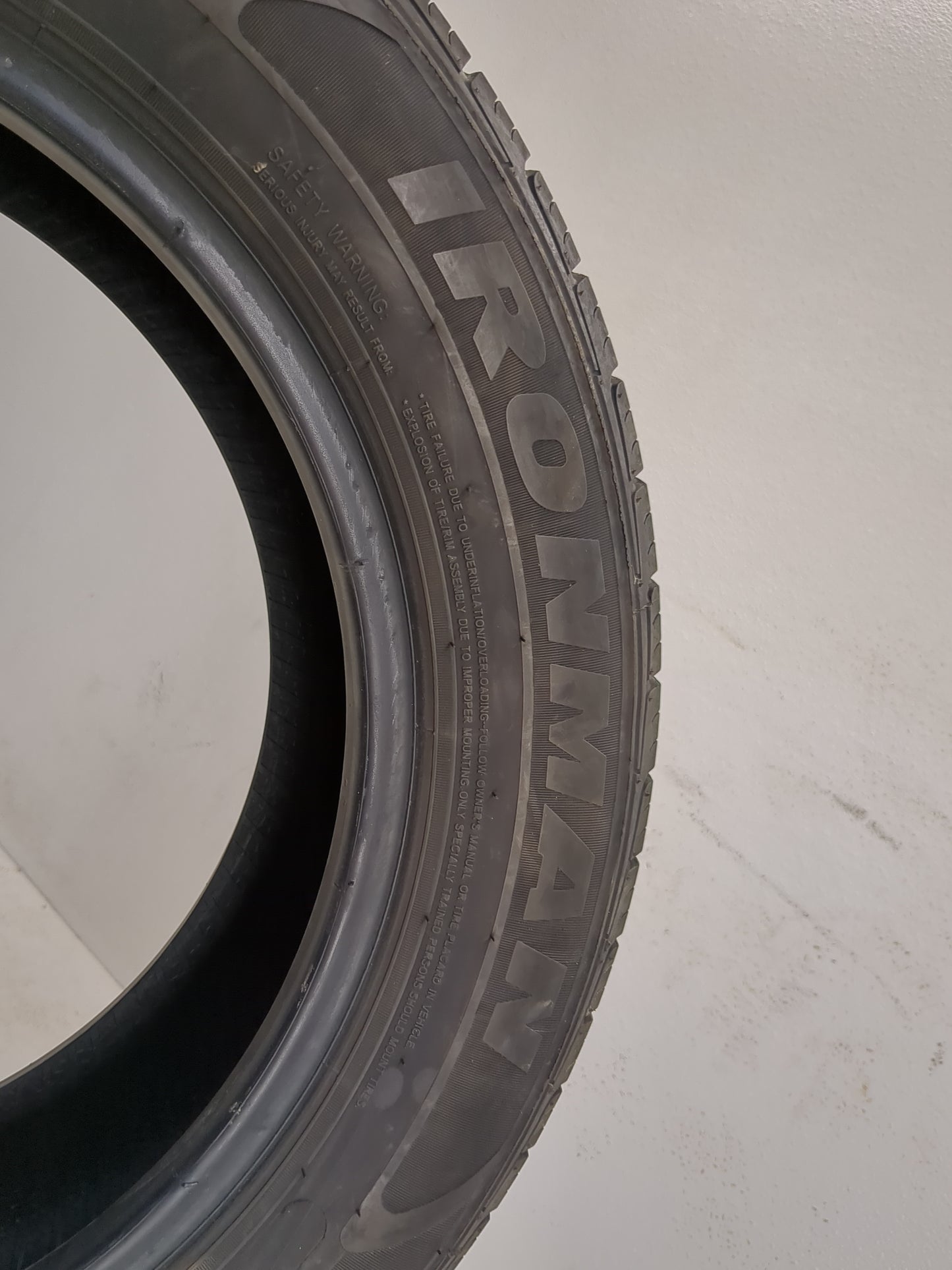 Used Tire 185/60R15 IRONMAN GR906 84H - Tread Depth 8/32 - Oemusedautoparts1.com