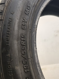 Used Tire 195/55R15 FALKEN ZIEX ZE512 85V - Tread Depth 10/32 - Oemusedautoparts1.com