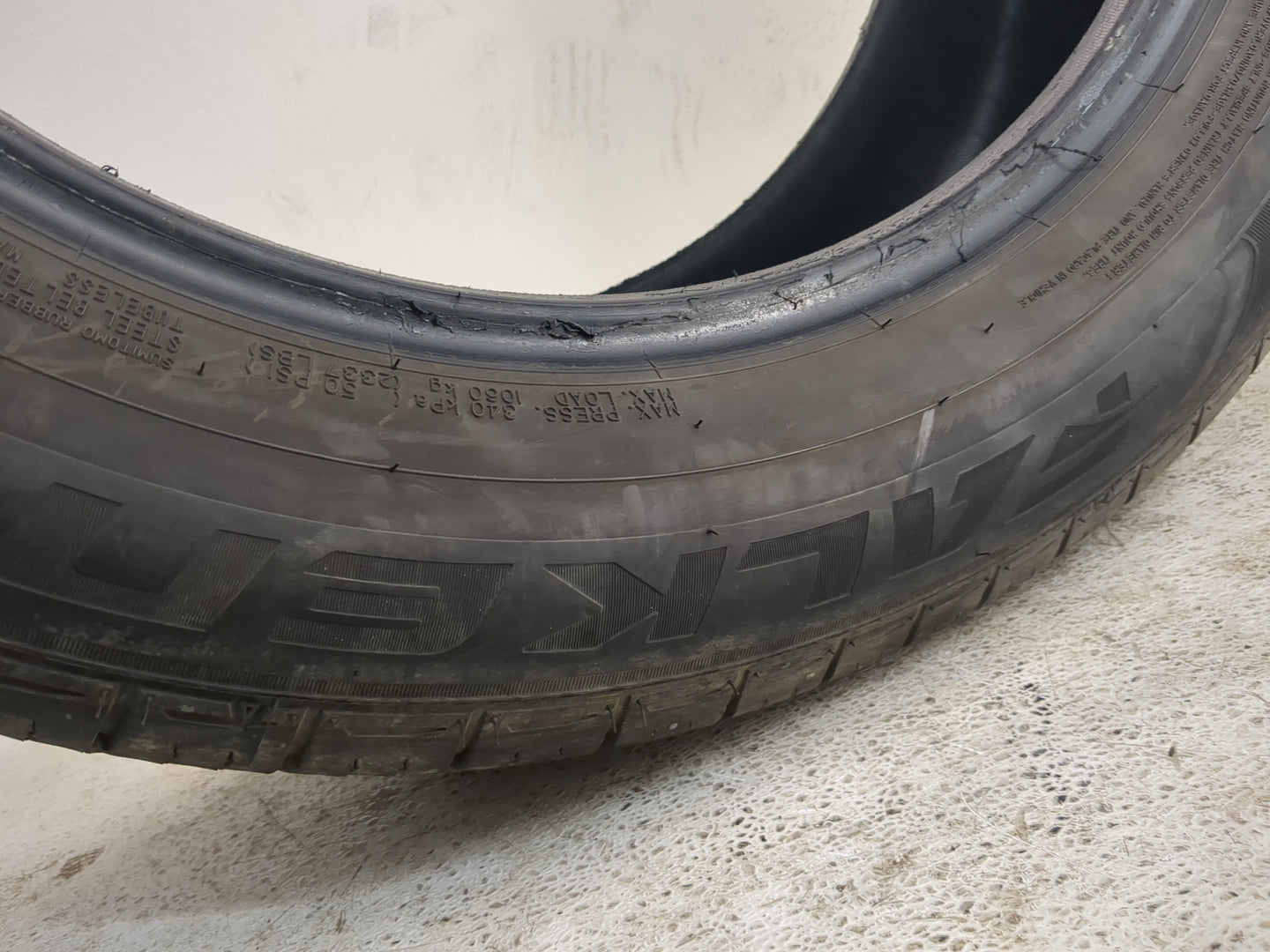 Used Tire 255/55A20 FALKEN ZIEX CT60 A/S 110V - Tread Depth 9.5/32 - Oemusedautoparts1.com