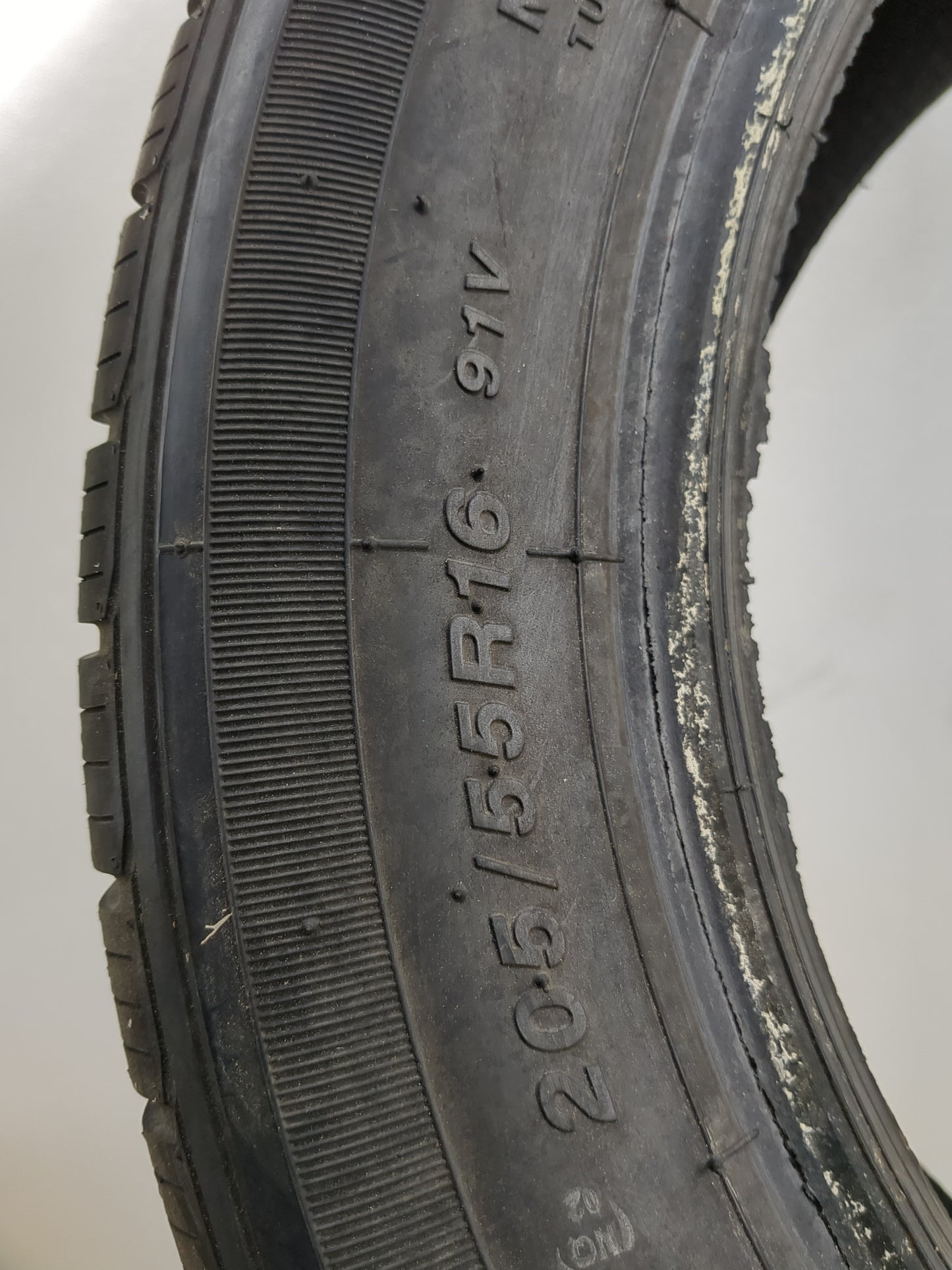 Used Tire 205/55R16 MILETAR MS 932 SPORT 91V - Tread Depth 9/32 - Oemusedautoparts1.com