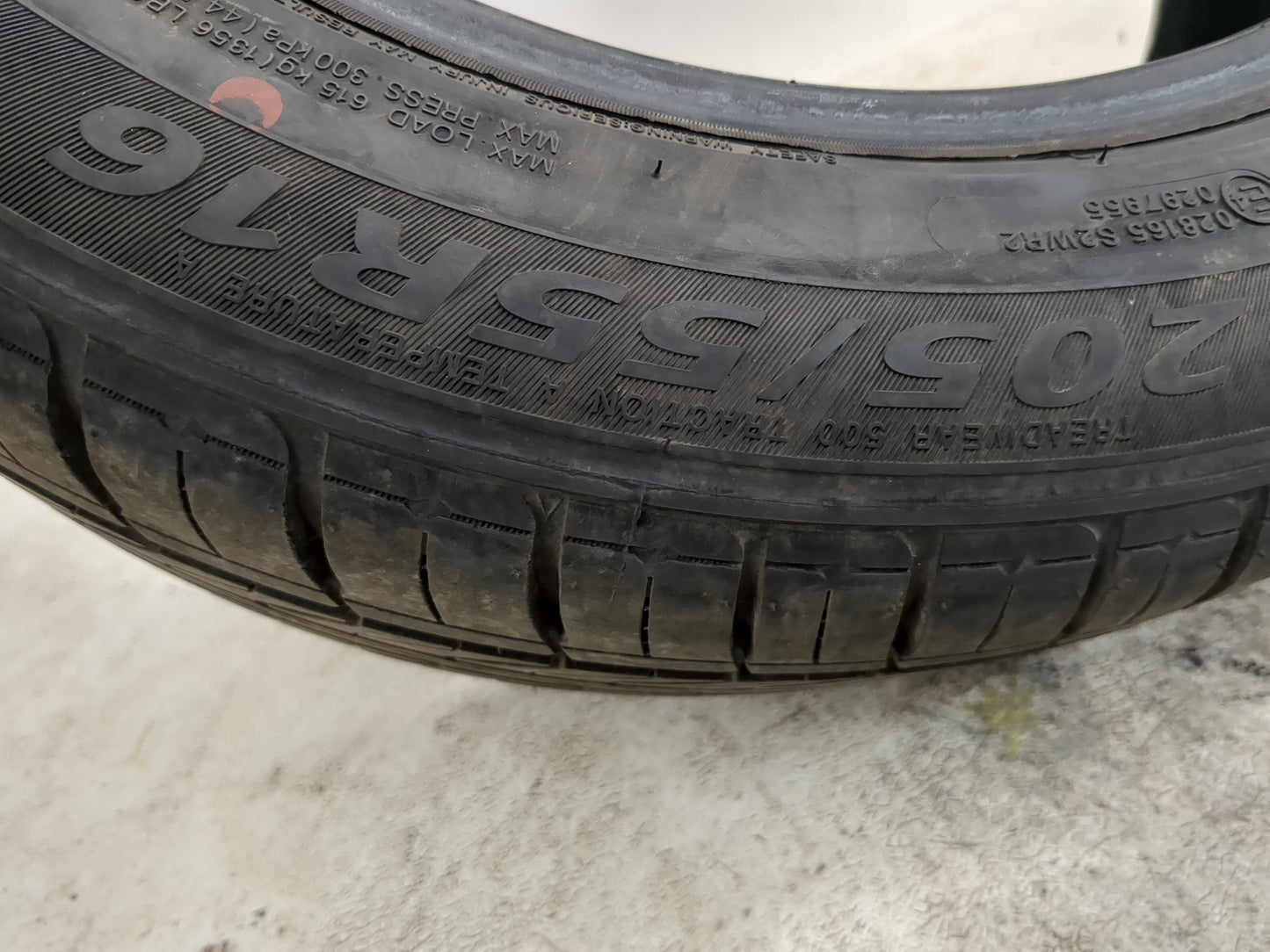 Used Tire 205/55R16 SENTURY TOURING 91H - Tread Depth 10/32 - Oemusedautoparts1.com