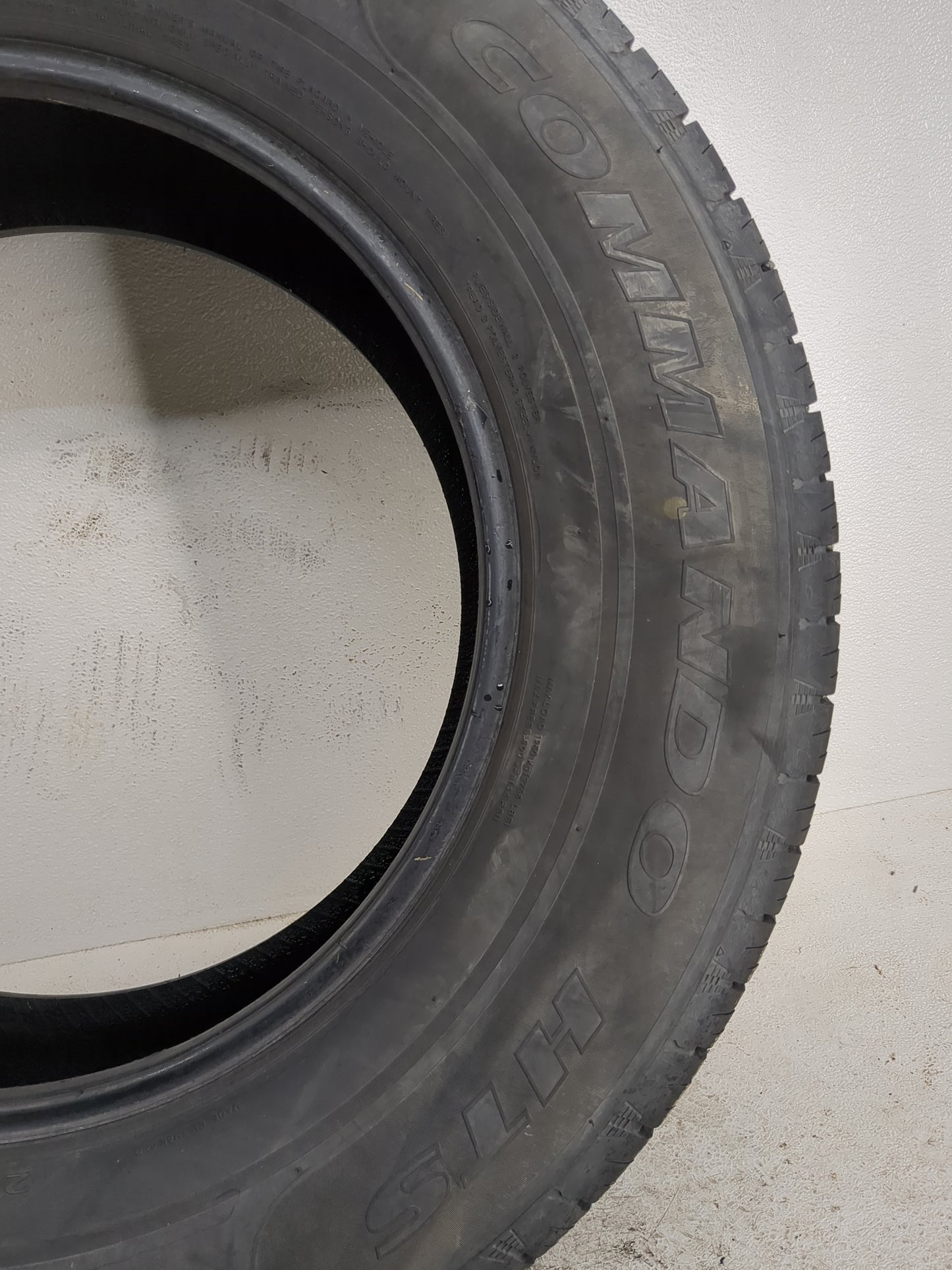 Used Tire 275/65R18 NATIONAL COMMANDO HTS 116T - Tread Depth 10.5/32 - Oemusedautoparts1.com