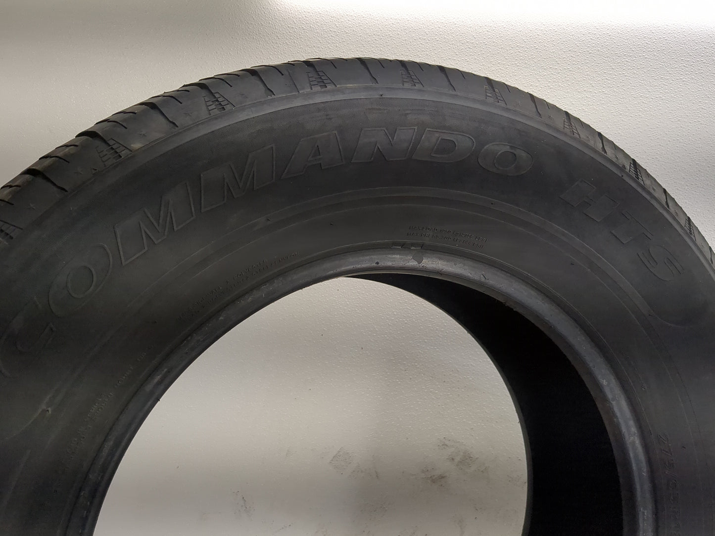 Used Tire 275/65R18 NATIONAL COMMANDO HTS 116T - Tread Depth 9.5/32 - Oemusedautoparts1.com