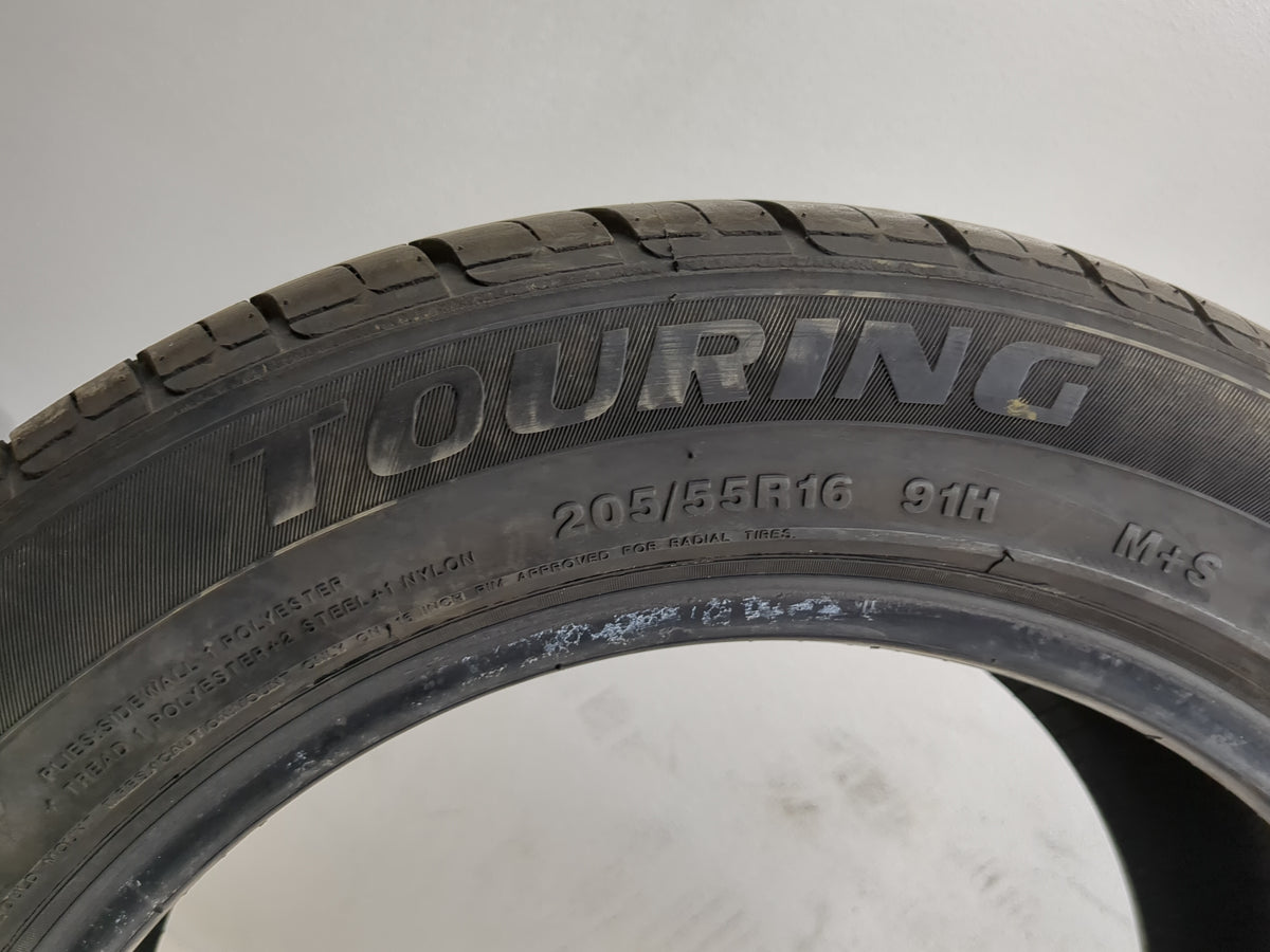 Used Tire 205/55R16 SENTURY TOURING 91H - Tread Depth 9.5/32 - Oemusedautoparts1.com