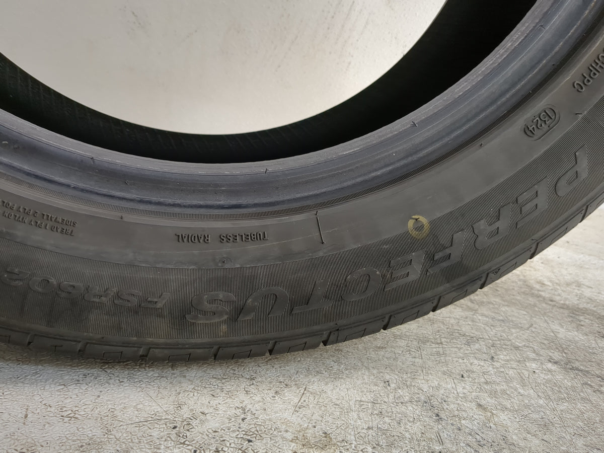 Used Tire 235/55R18 FORTUNE PERFECTUS FSR602 100V - Tread Depth 8/32 - Oemusedautoparts1.com