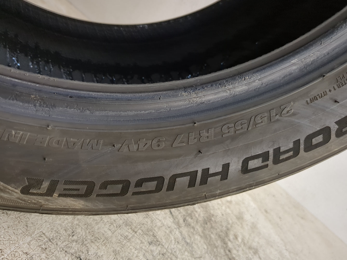 Used Tire 215/55R17 ROAD HUGGER GTP AS/02 94V - Tread Depth 8.5/32 - Oemusedautoparts1.com