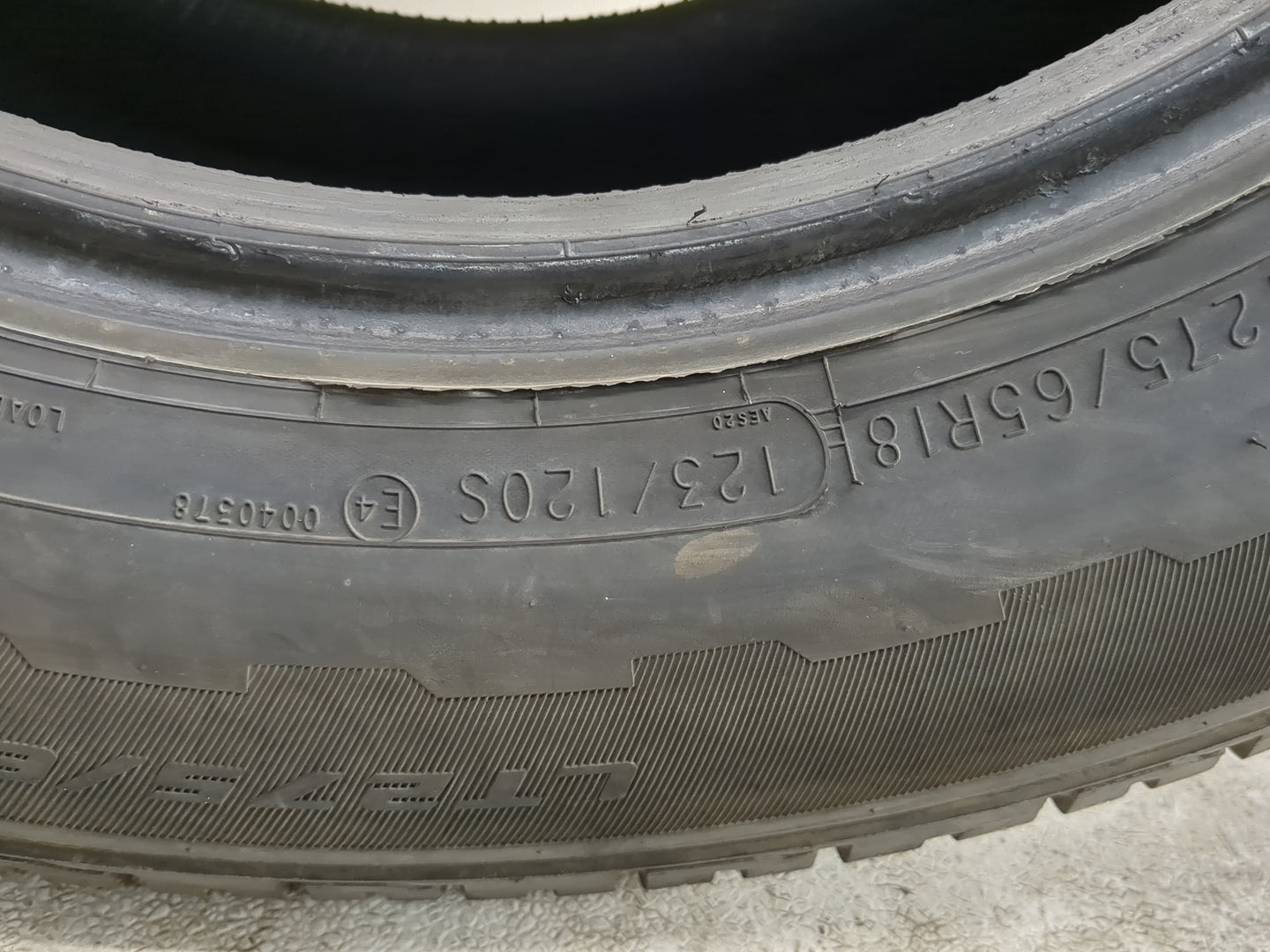 Used Tire LT275/65R18 MASTERCRAFT STRATUS AP 123/120S - Tread Depth 9/32 - Oemusedautoparts1.com