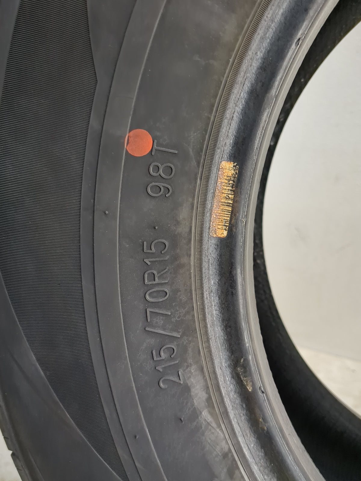 Used Tire 215/70R15 MOHAVE TOURING A/S 98T - Tread Depth 6/32 - Oemusedautoparts1.com
