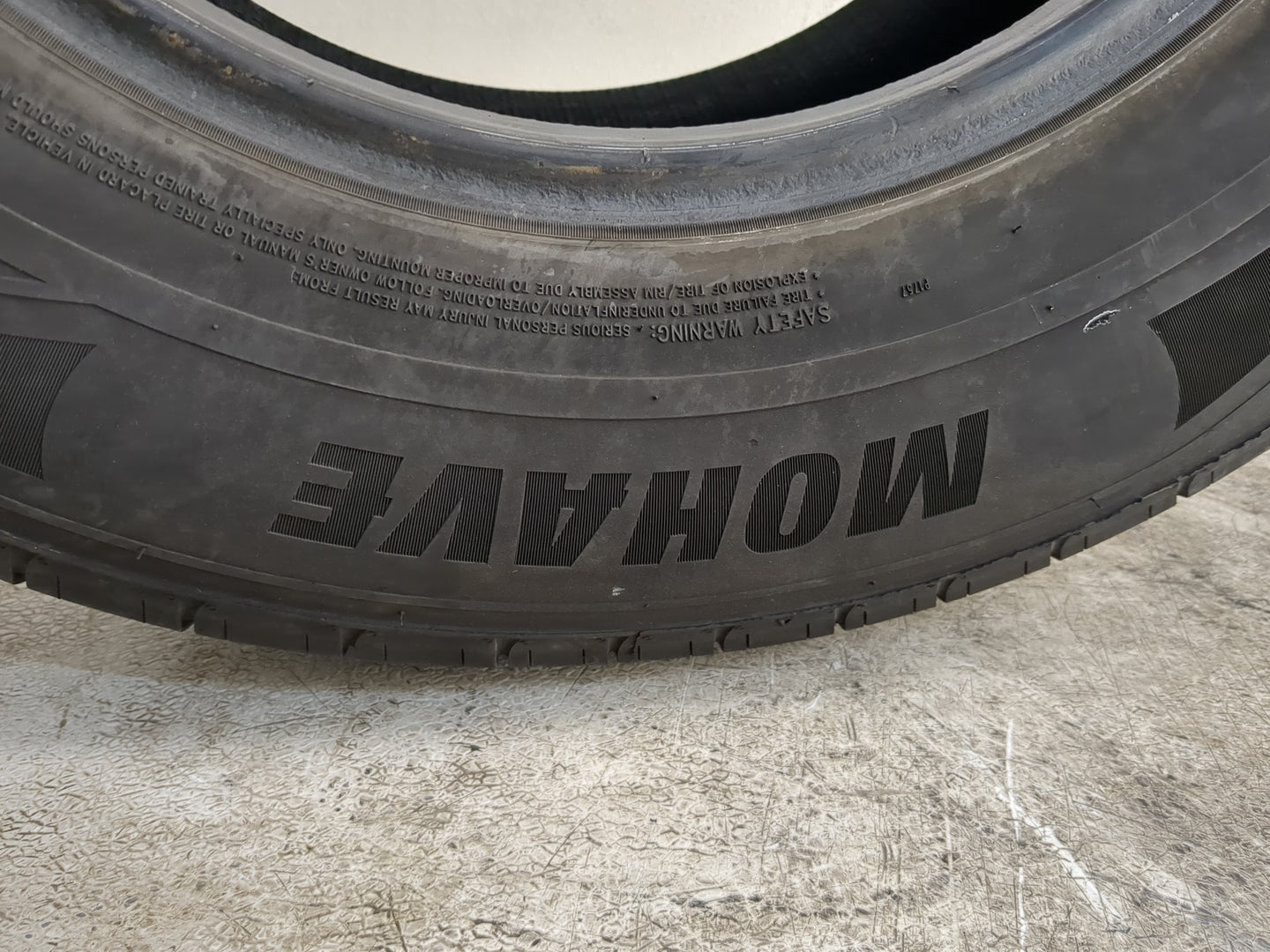 Used Tire 215/70R15 MOHAVE TOURING A/S 98T - Tread Depth 6/32 - Oemusedautoparts1.com