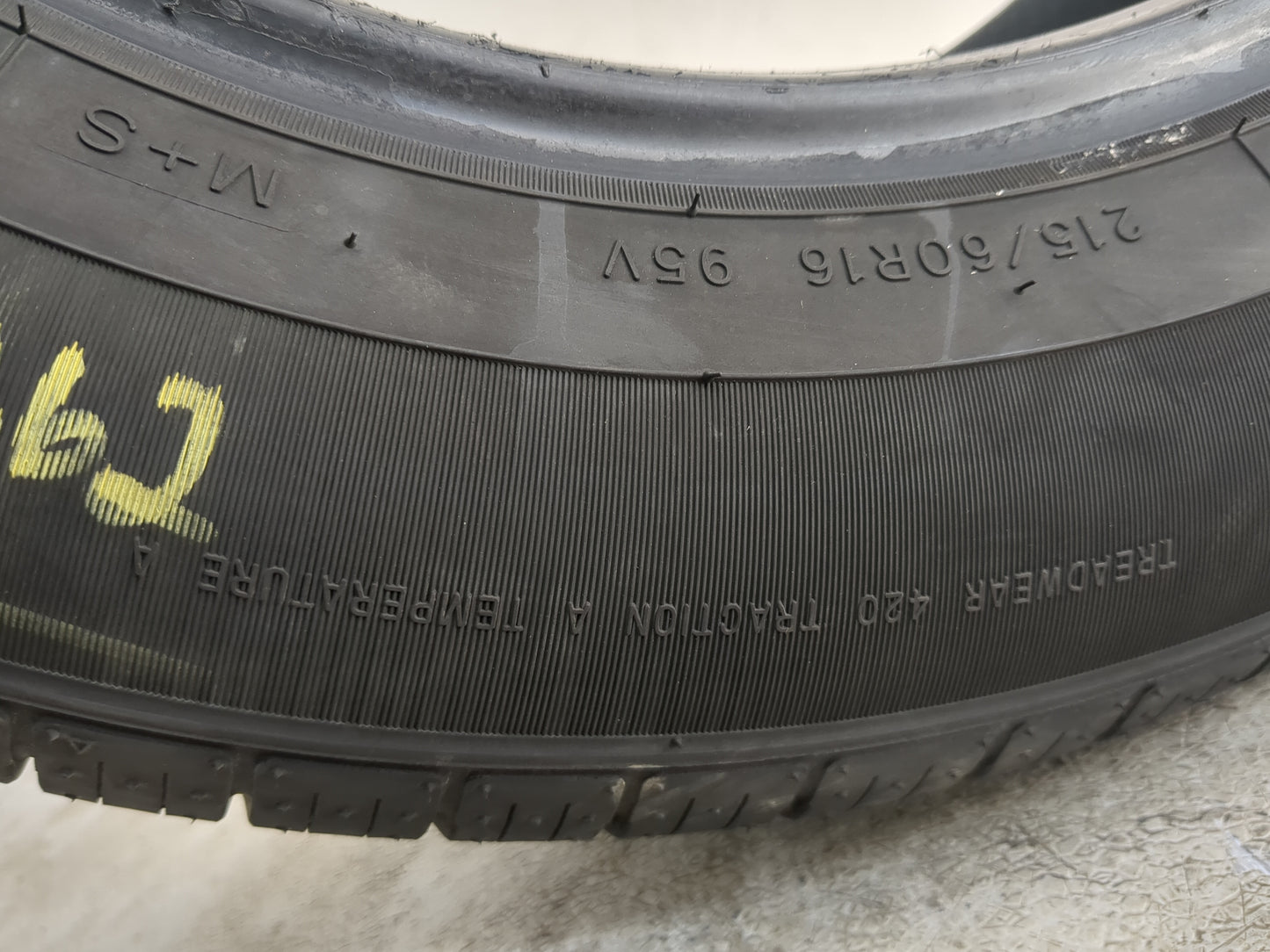 Used Tire 215/60R18 IRONMAN REFLEX IHO1 95V - Tread Depth 8.5/32 - Oemusedautoparts1.com