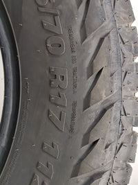 Used Tire 225/70R17 KUMHO ROADVENTURE AT52 112T - Tread Depth 10/32 - Oemusedautoparts1.com