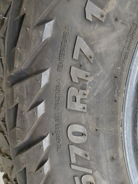 Used Tire 255/70R17 KUMHO ROADVENTURE AT52 112T - Tread Depth 11/32 - Oemusedautoparts1.com