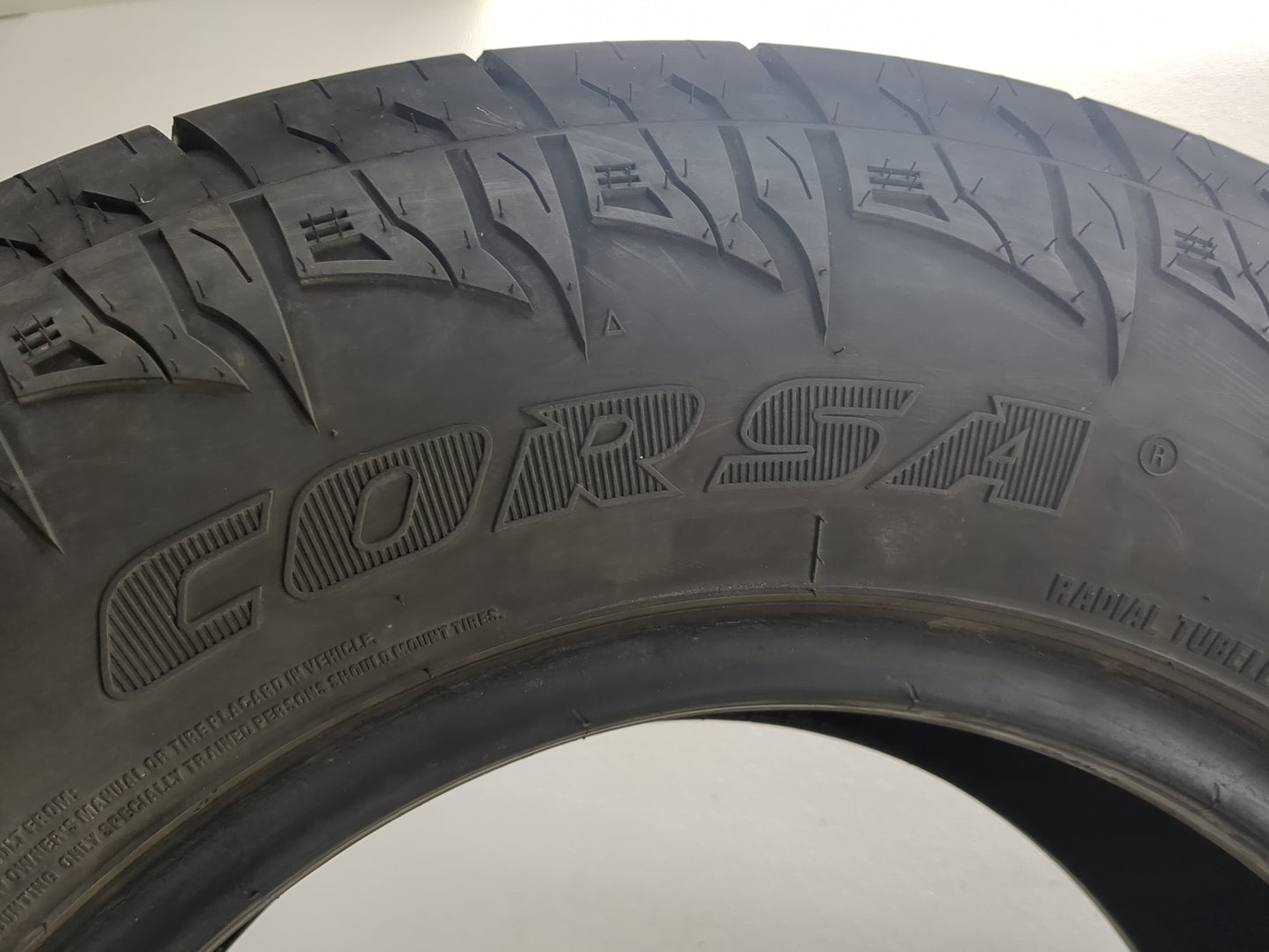 Used Tire LT245/75R16 CORSA HIGHWAY TERRAIN PLUS 120/116S - Tread Depth 11/32 - Oemusedautoparts1.com