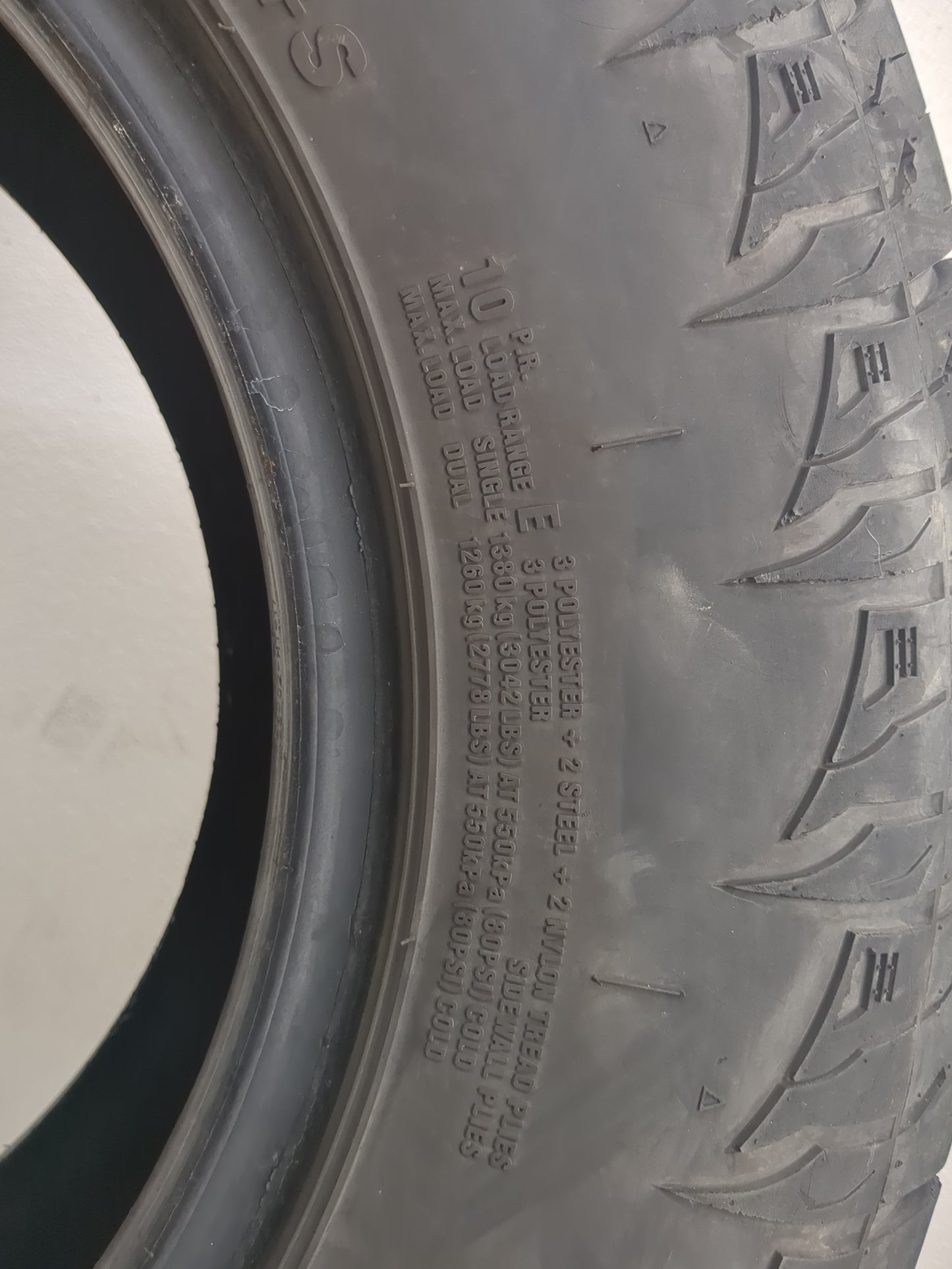 Used Tire LT245/75R16 CORSA HIGHWAY TERRAIN PLUS 120/116S - Tread Depth 11/32 - Oemusedautoparts1.com