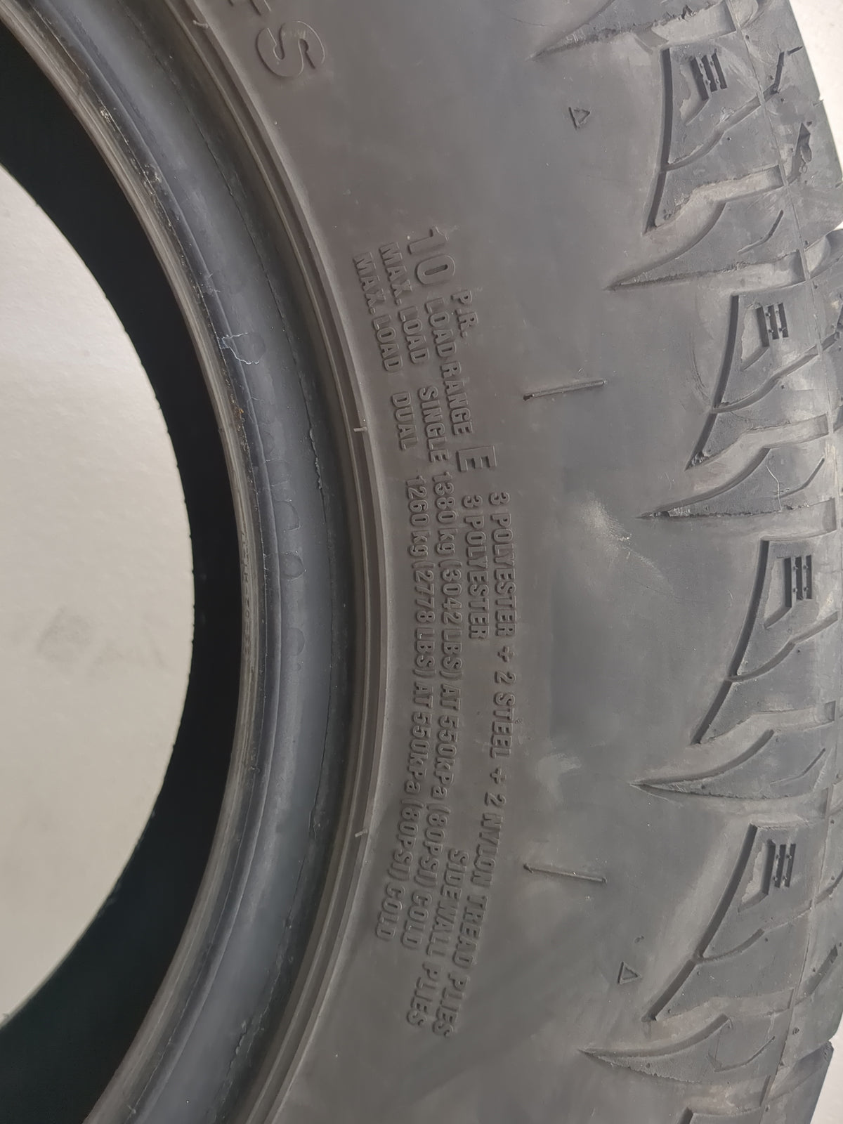 Used Tire LT245/75R16 CORSA HIGHWAY TERRAIN PLUS 120/116S - Tread Depth 11/32 - Oemusedautoparts1.com