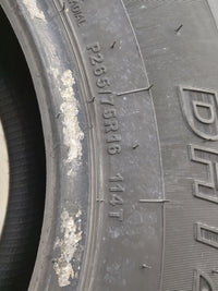 Used Tire P255/75R16 DEXTERO DHT2 114T - Tread Depth 80/32 - Oemusedautoparts1.com