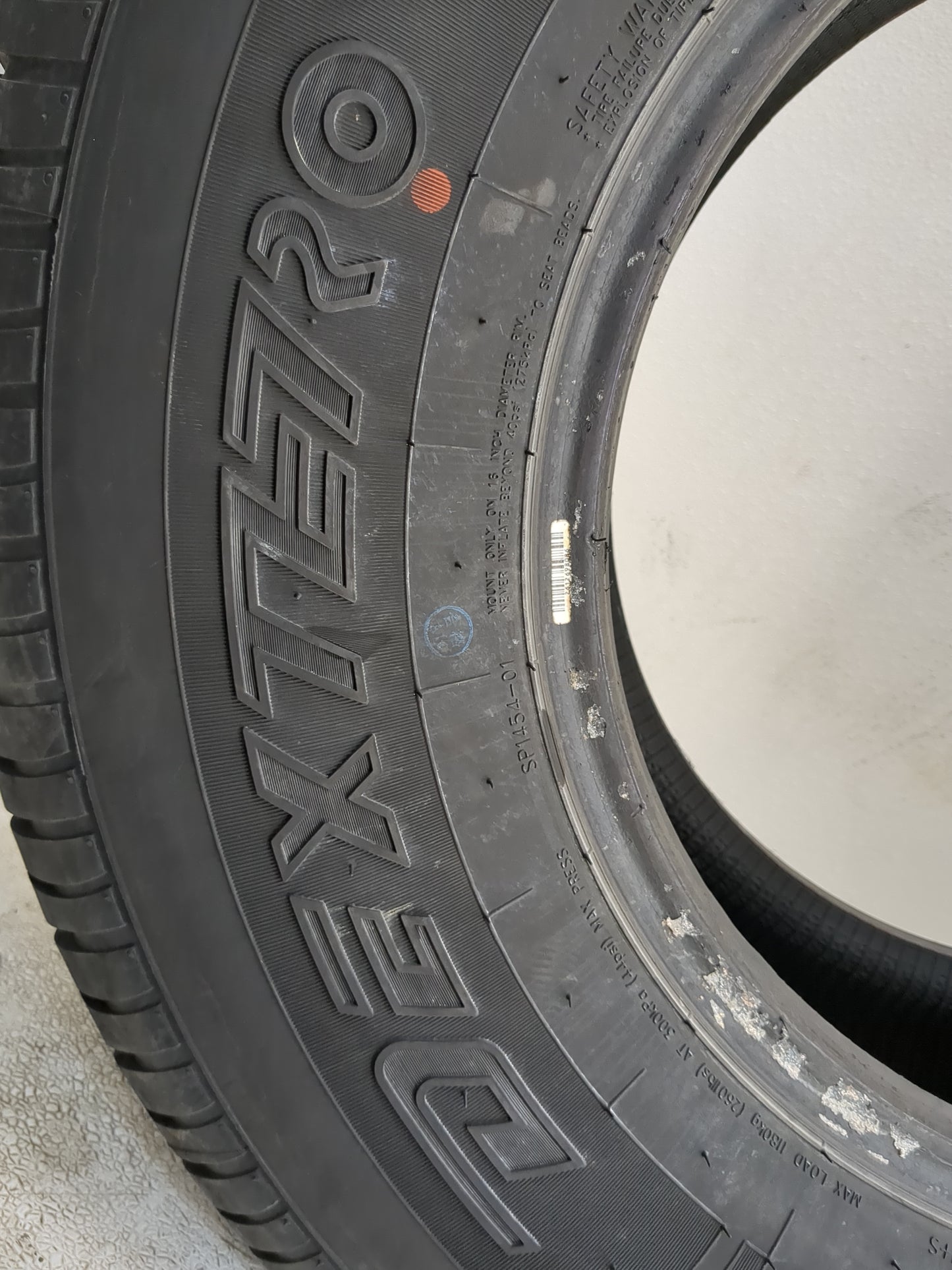 Used Tire P255/75R16 DEXTERO DHT2 114T - Tread Depth 80/32 - Oemusedautoparts1.com