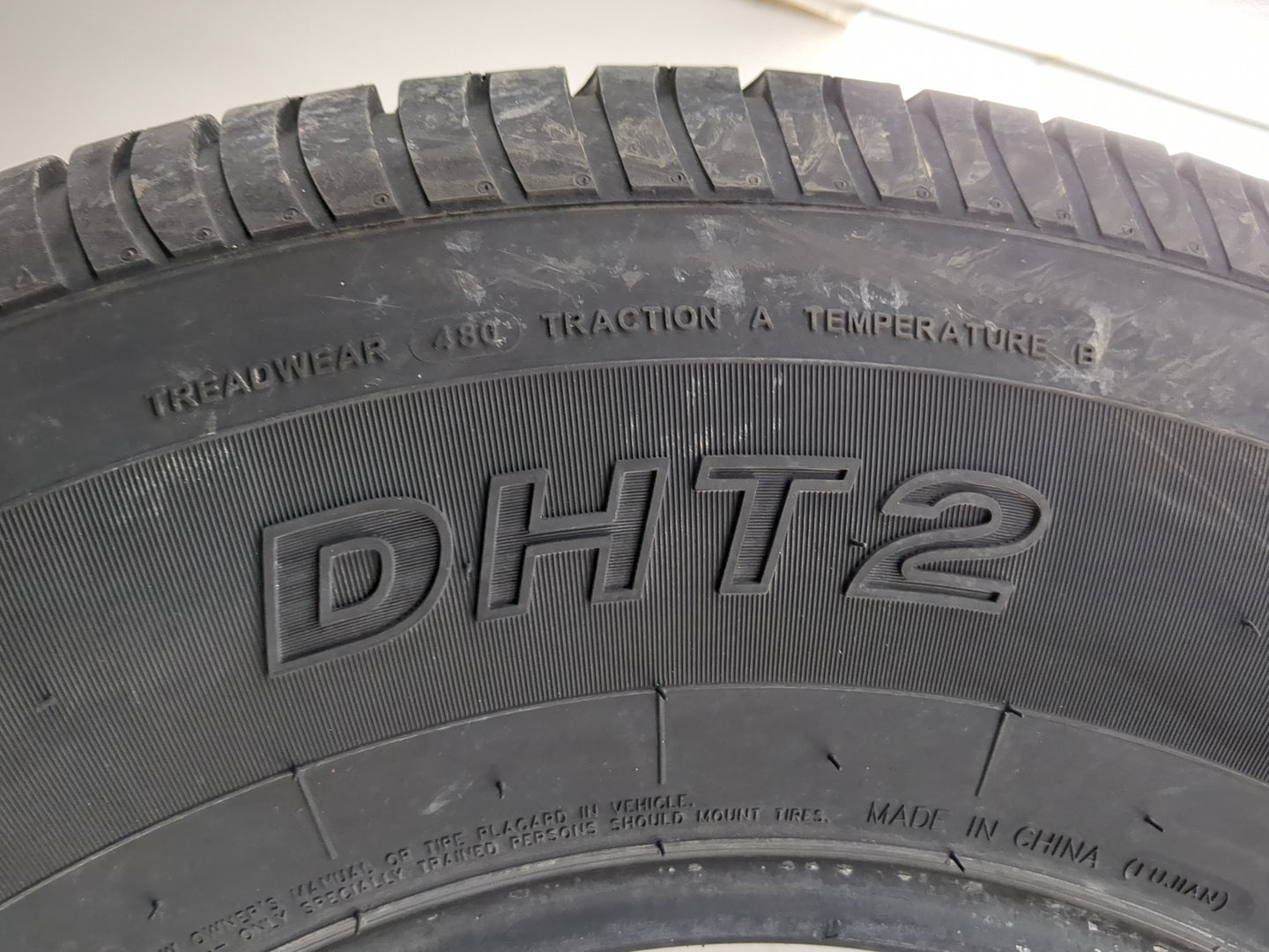Used Tire P255/75R16 DEXTERO DHT2 114T - Tread Depth 80/32 - Oemusedautoparts1.com