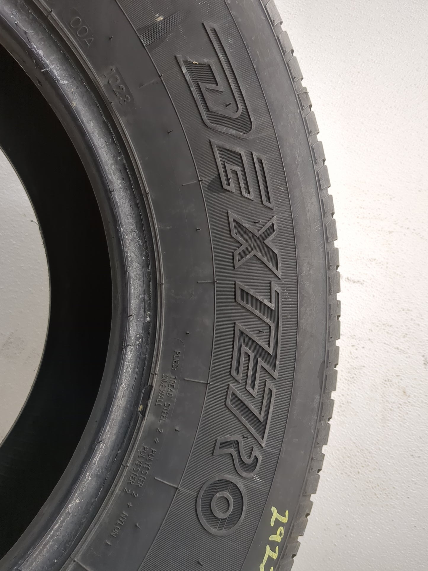 Used Tire P255/75R16 DEXTERO DHT2 114T - Tread Depth 8/32 - Oemusedautoparts1.com