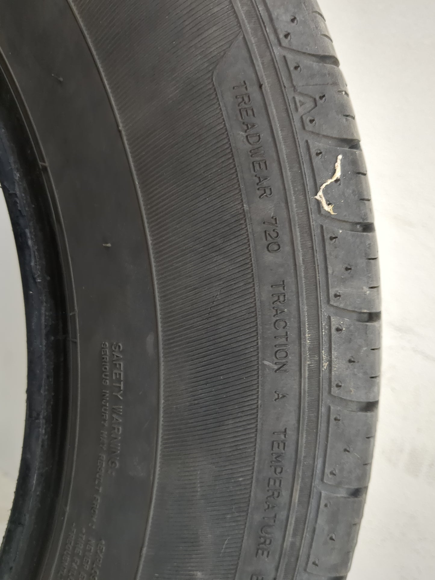Used Tire 225/65R17 FALKEN SINCERA SN250 A/S 102T - Tread Depth 8.5/32 - Oemusedautoparts1.com
