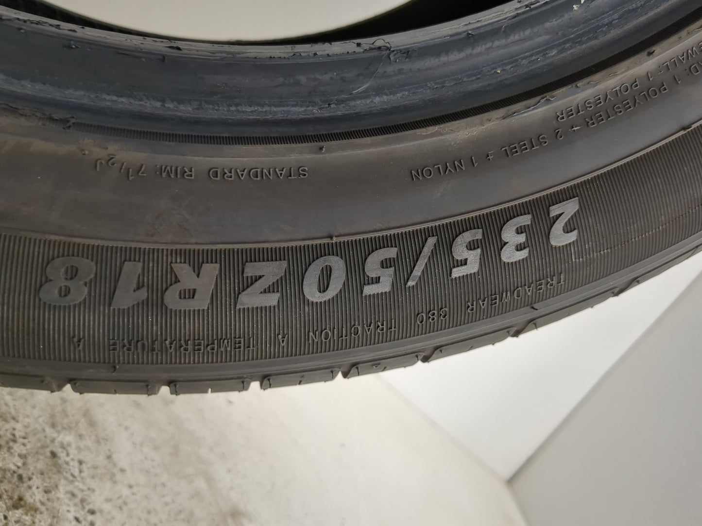 Used Tire 235/50ZR18 IRONMAN IMOVE GEN 2 AS 101W - Tread Depth 9.5/32 - Oemusedautoparts1.com