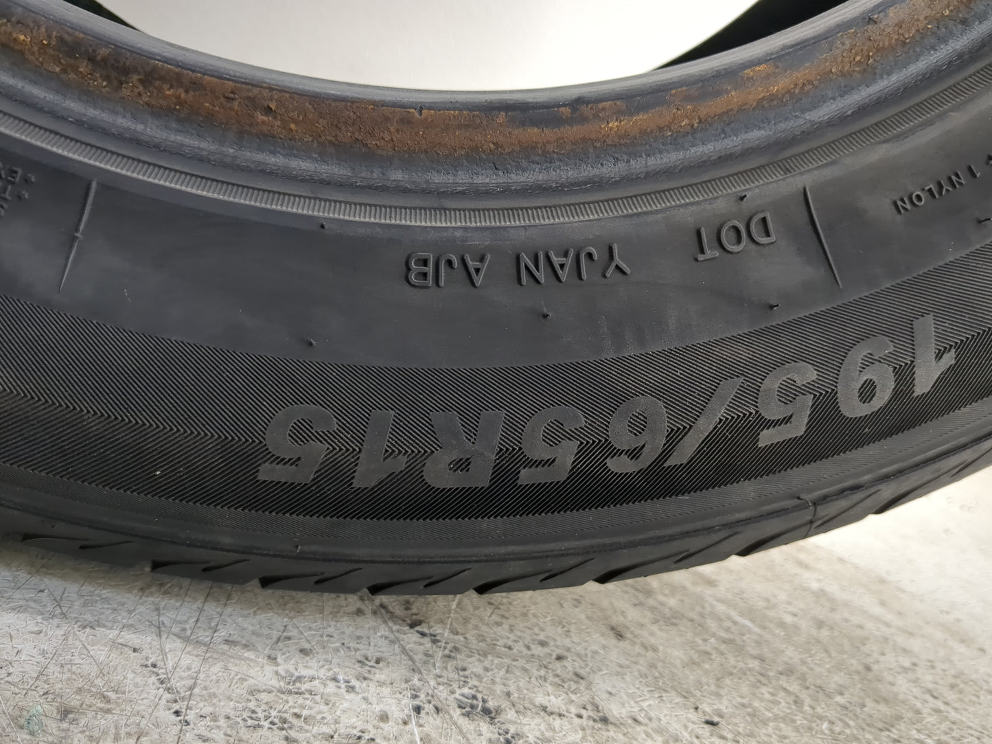 Used Tire 195/65R15 BLACKLION CILERRO BHIS 91H - Tread Depth 8/32 - Oemusedautoparts1.com