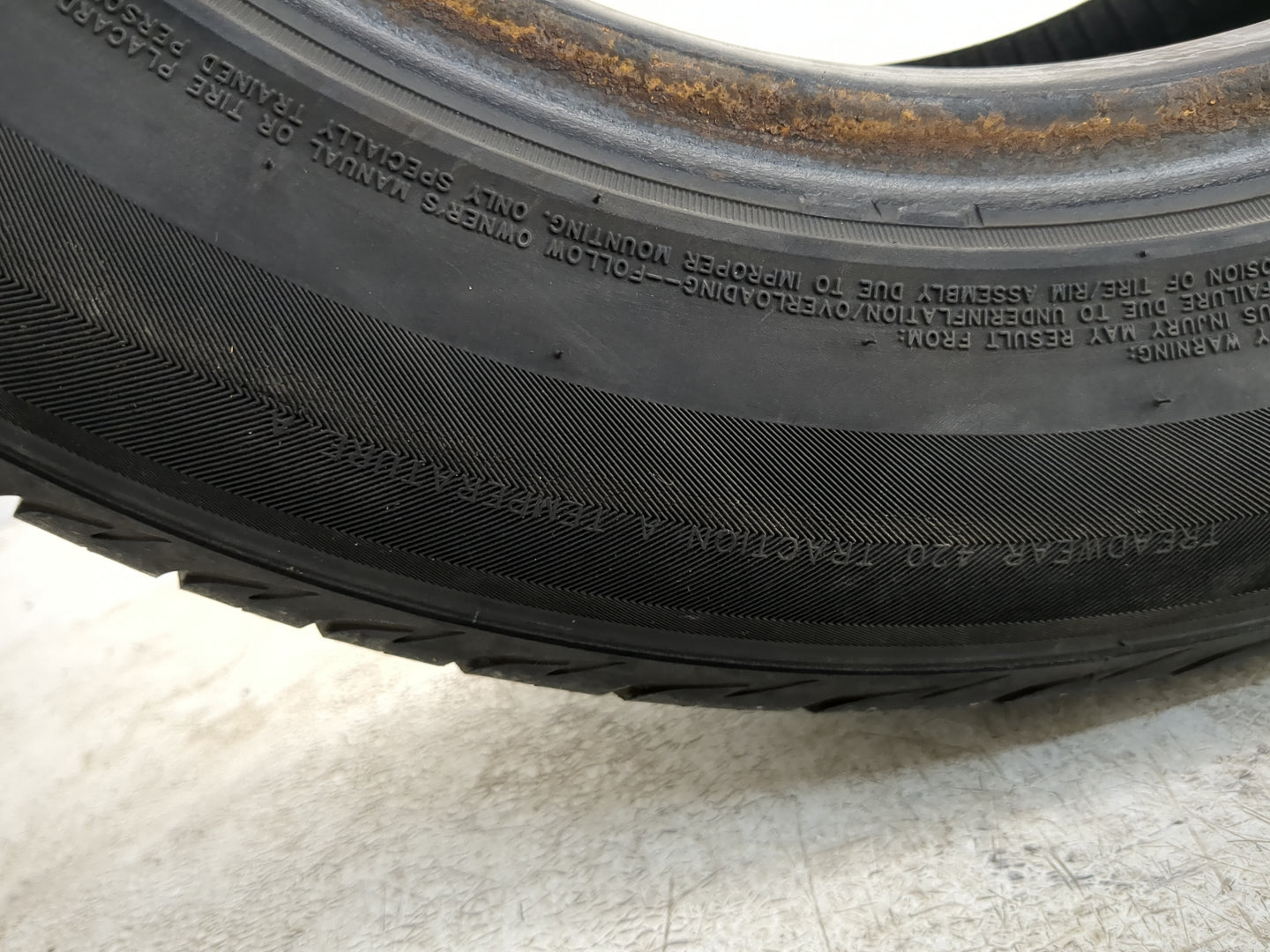 Used Tire 195/65R15 BLACKLION CILERRO BHIS 91H - Tread Depth 8/32 - Oemusedautoparts1.com