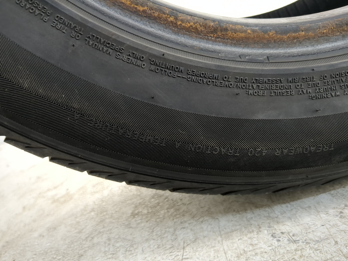 Used Tire 195/65R15 BLACKLION CILERRO BHIS 91H - Tread Depth 8/32 - Oemusedautoparts1.com