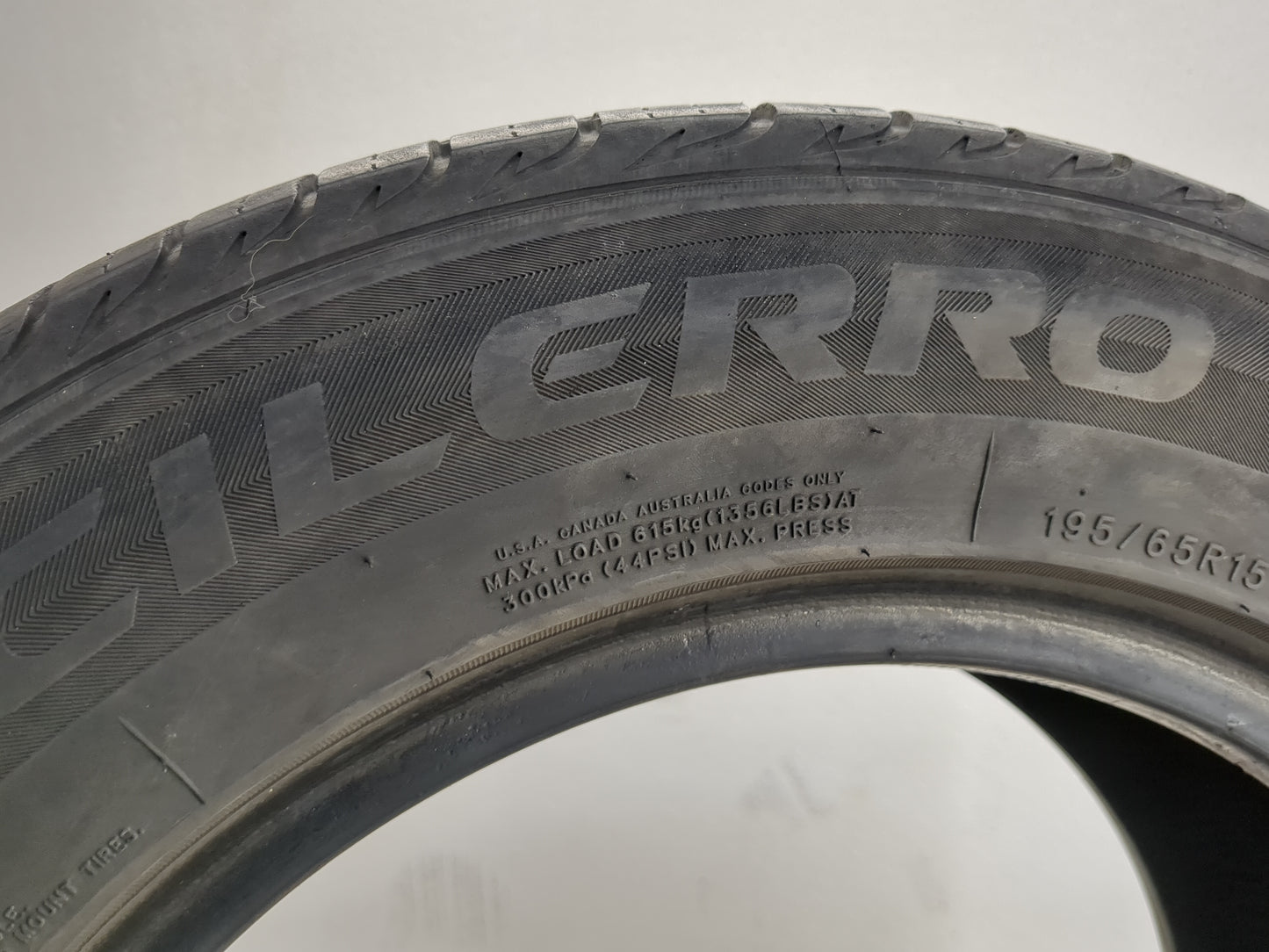 Used Tire 195/65R15 BLACKLION CILERRO BH15 91H - Tread Depth 8/32 - Oemusedautoparts1.com