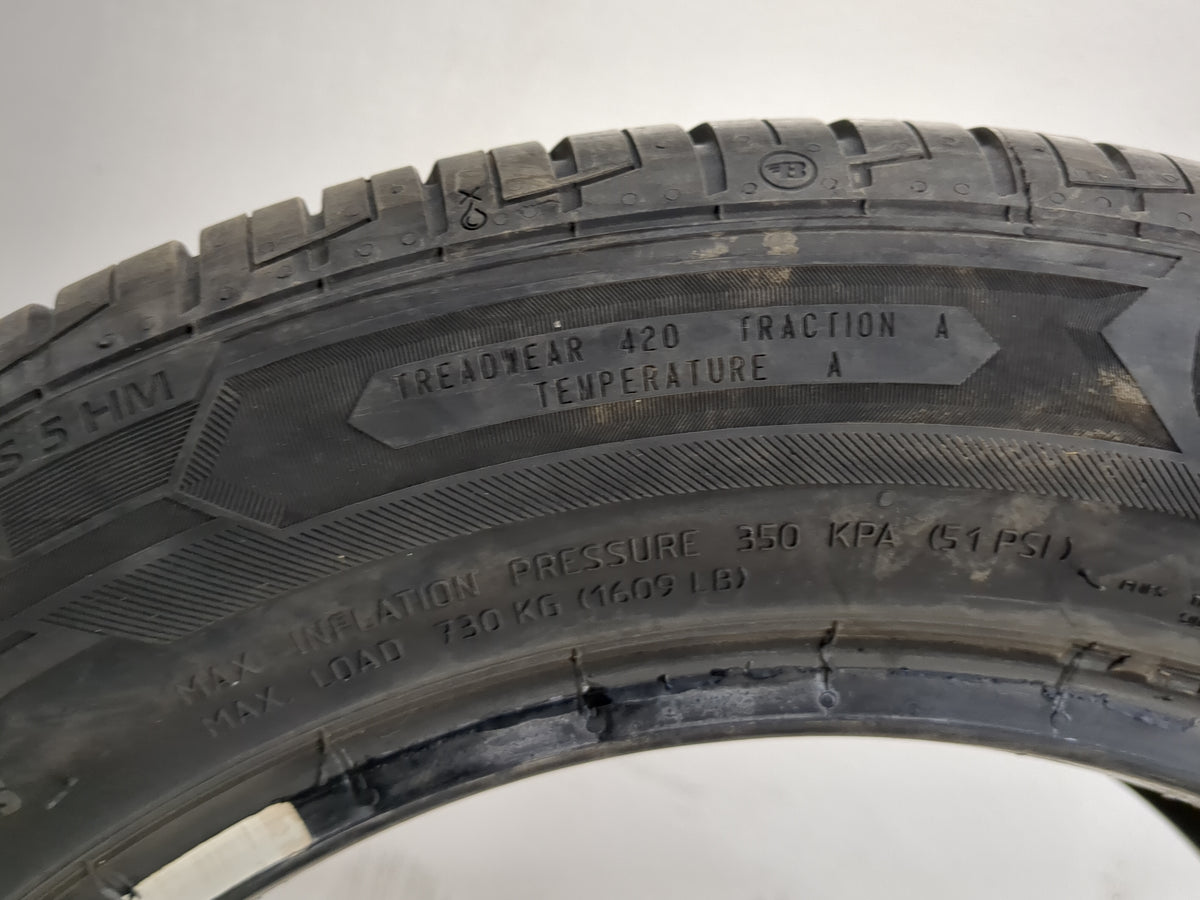 Used Tire 215/55R16 BARUM BRAVURIS 5 HM 97H - Tread Depth 8/32 - Oemusedautoparts1.com