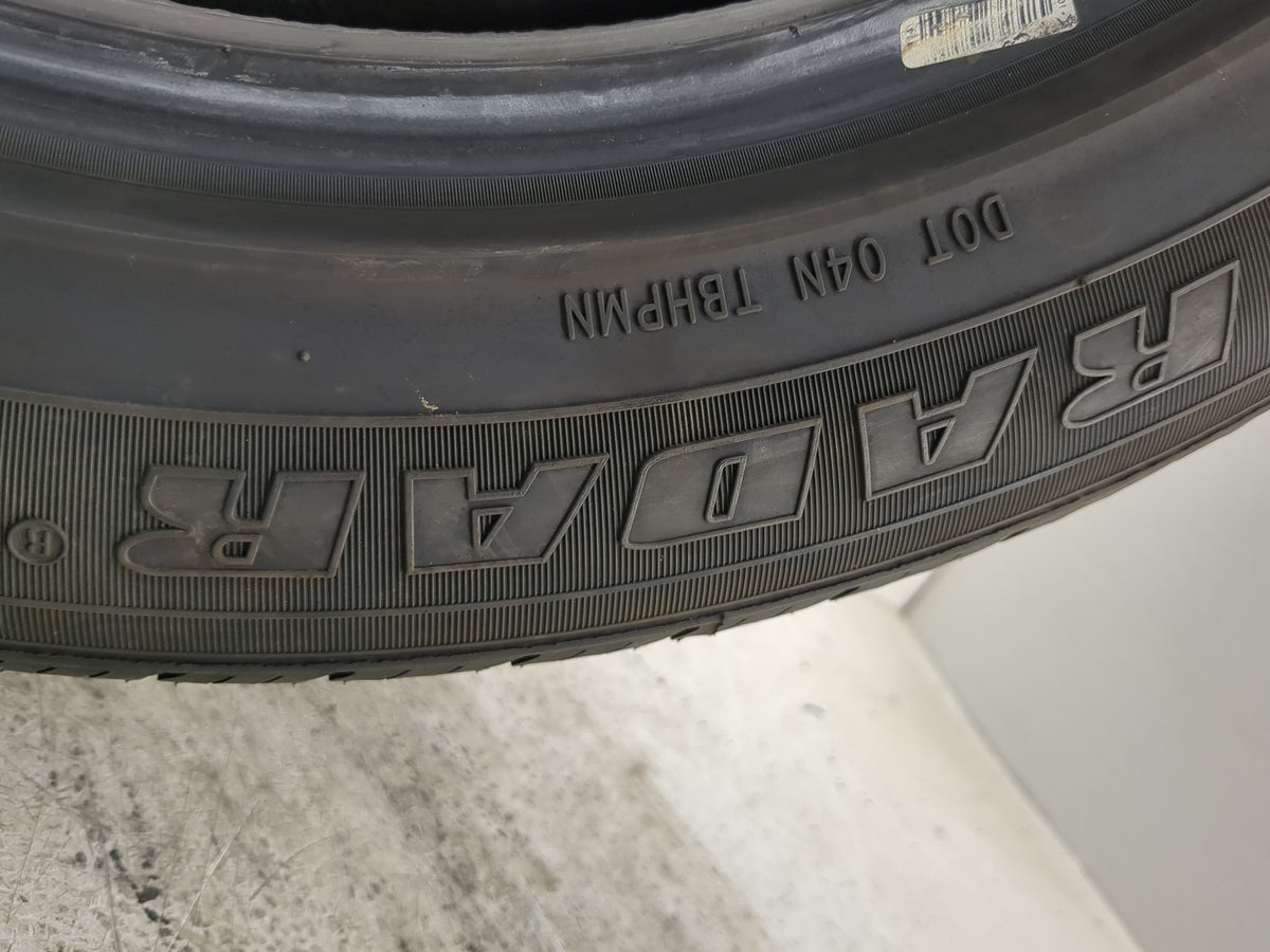 Used Tire 225/55R17 RADAR DIMAX AS-8 101V - Tread Depth 11/32 - Oemusedautoparts1.com
