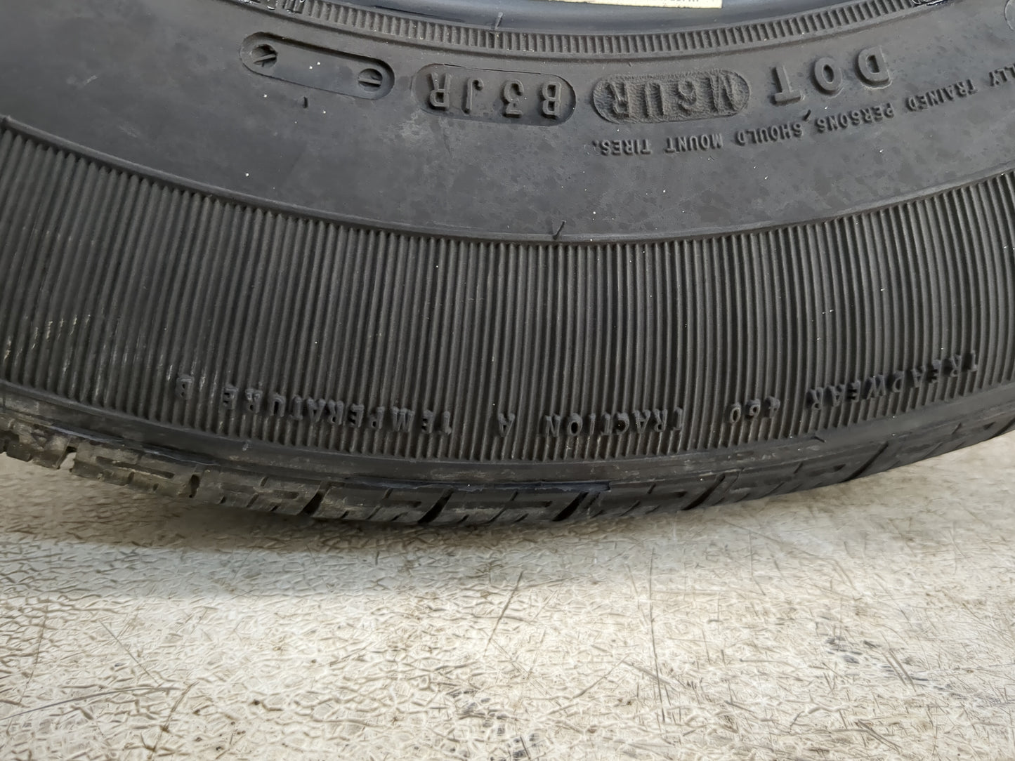 Used Tire P205/65R15 GOODYEAR INTEGRITY 92T - Tread Depth 9.5/32 - Oemusedautoparts1.com