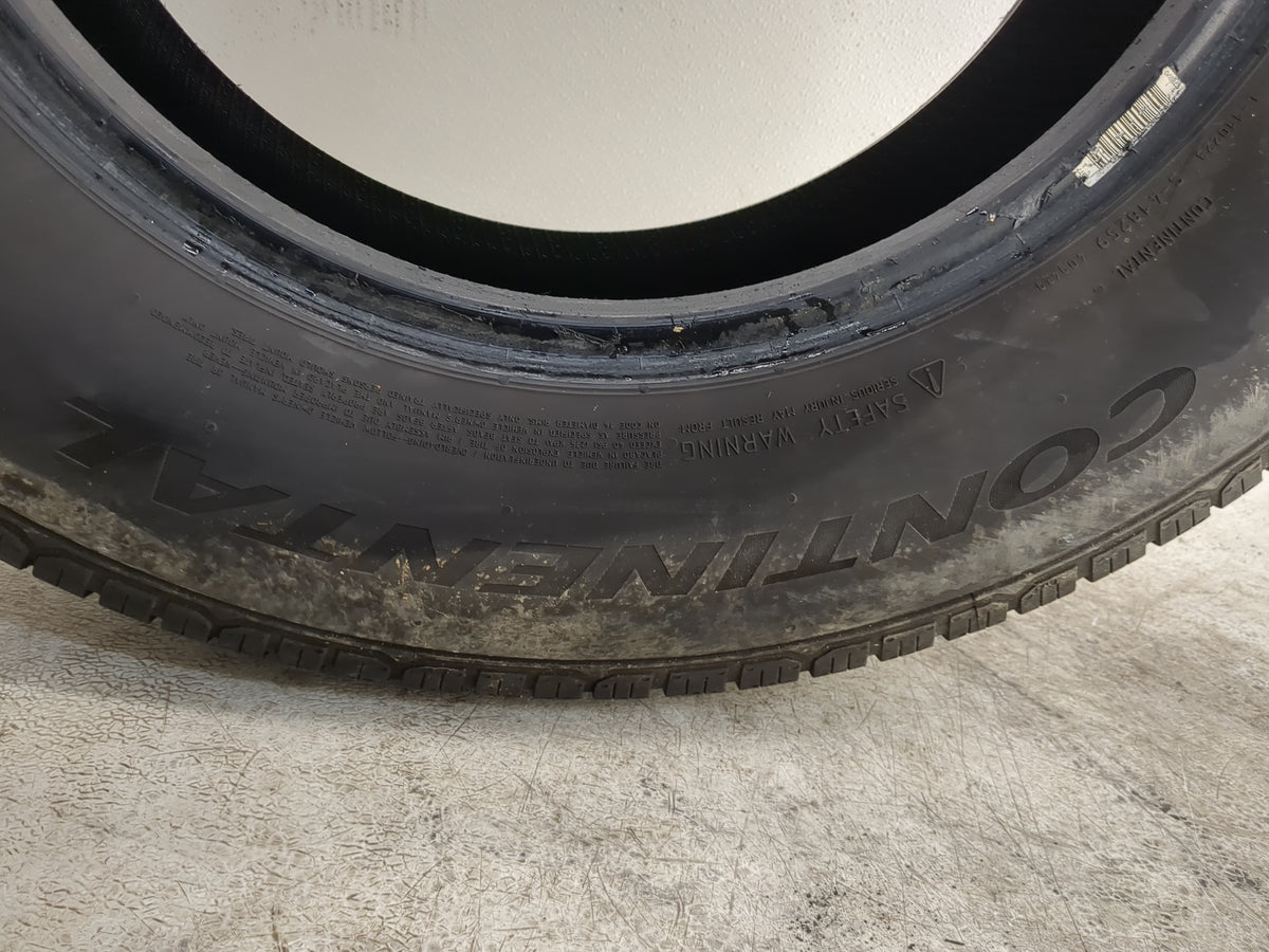Used Tire 225/65R16 CONTINENTAL TRUECONTACT TOUR 100T - Tread Depth 7/32 - Oemusedautoparts1.com