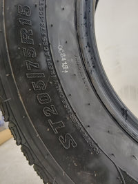 Used Tire ST205/75R15 CARLILE RADIAL HD 97V - Tread Depth 11/32 - Oemusedautoparts1.com