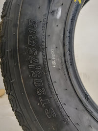 Used Tire ST205/75R15 CARLILE RADIAL HD 97V - Tread Depth 11/32 - Oemusedautoparts1.com