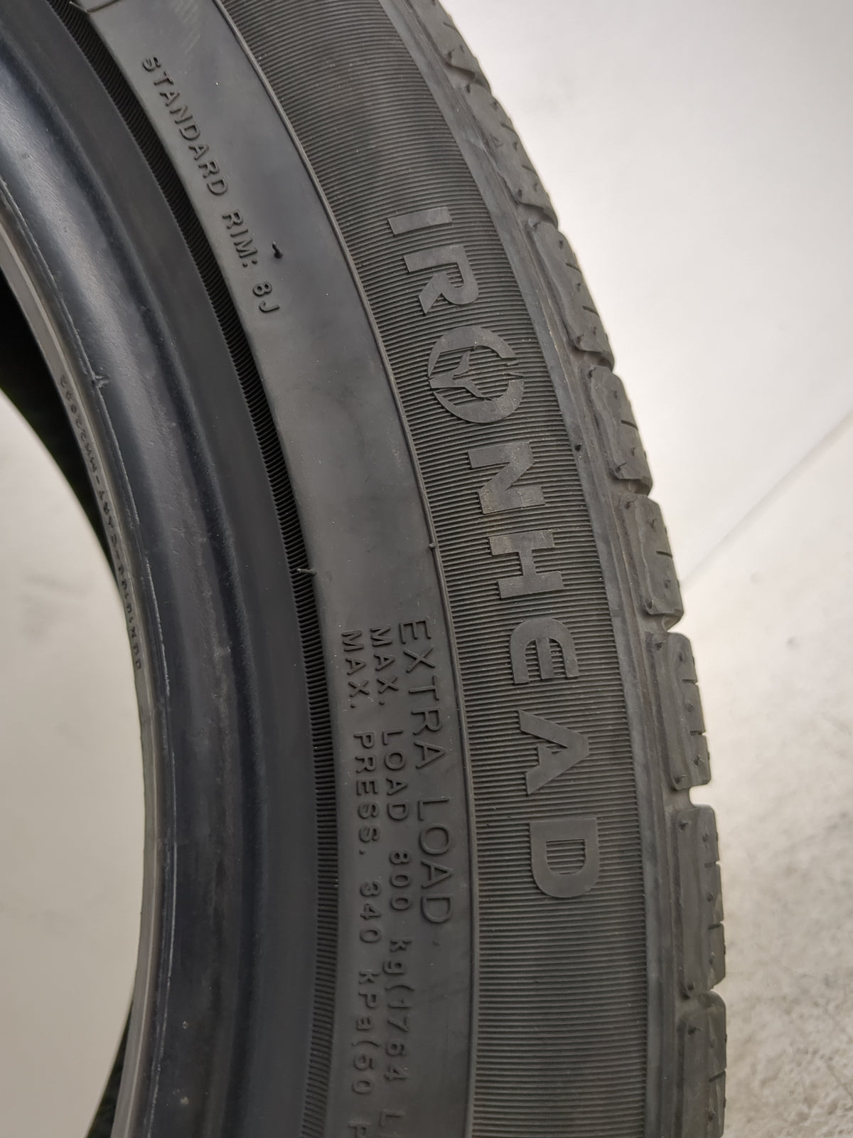 Used Tire 245/45R18 IRONHEAD REFLEX IH01 100W - Tread Depth 11/32 - Oemusedautoparts1.com