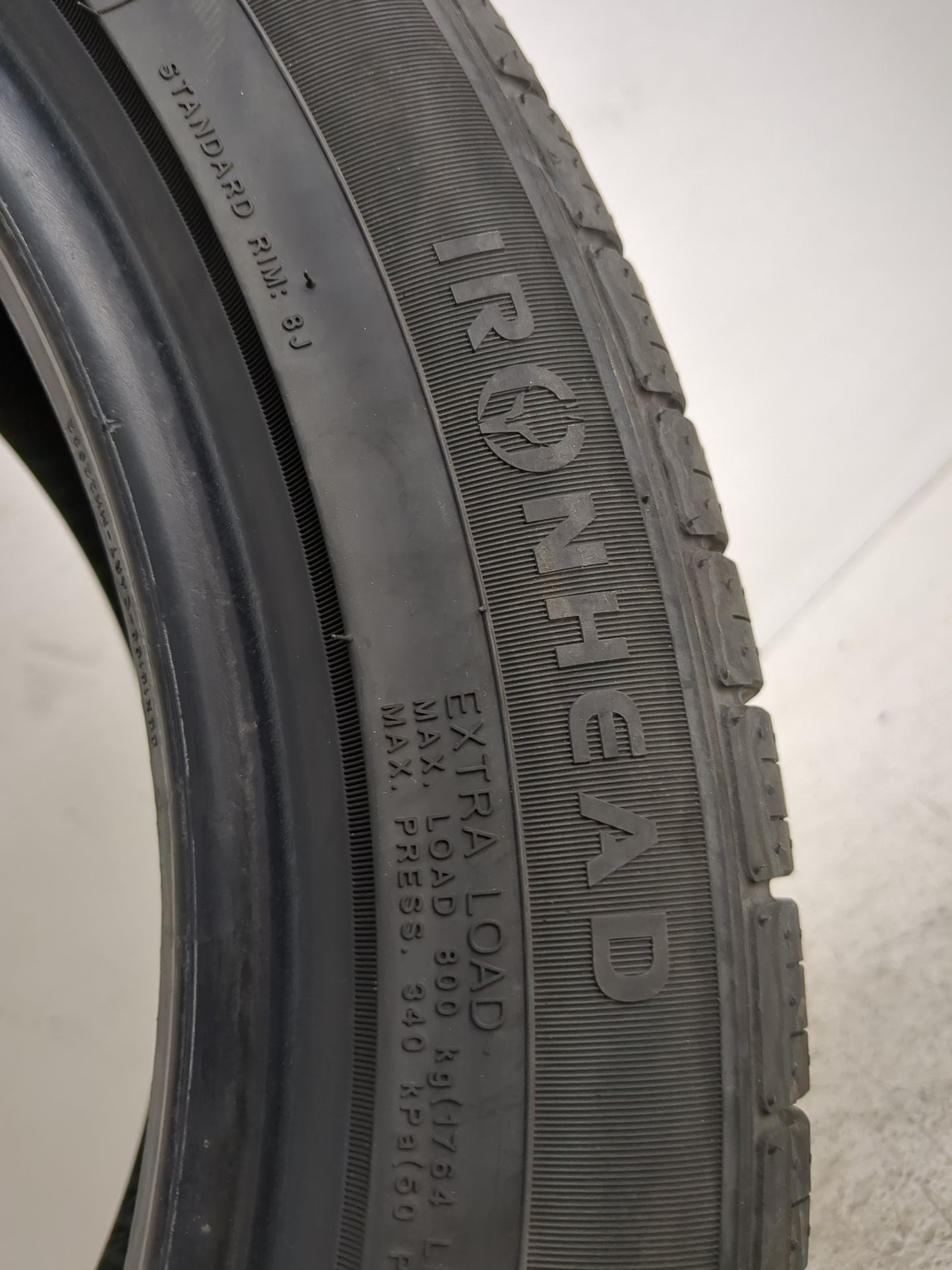 Used Tire 245/45R18 IRONHEAD REFLEX IH01 100W - Tread Depth 11/32 - Oemusedautoparts1.com