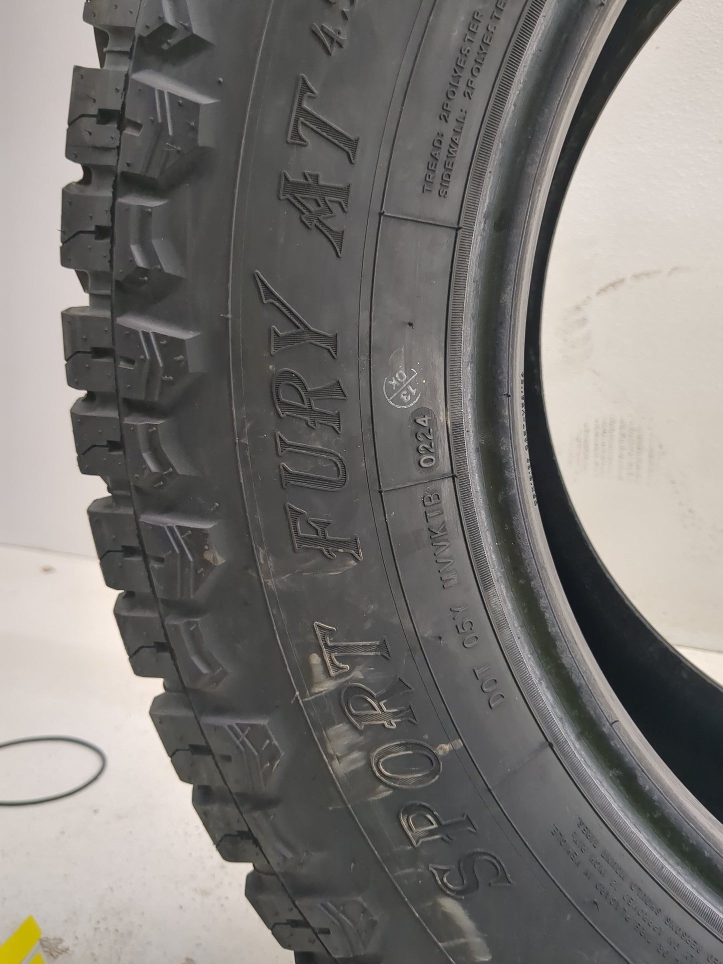 Used Tire 265/65R18 ELDORADO SPORT FURY AT 45 114T - Tread Depth 13.5/32 - Oemusedautoparts1.com