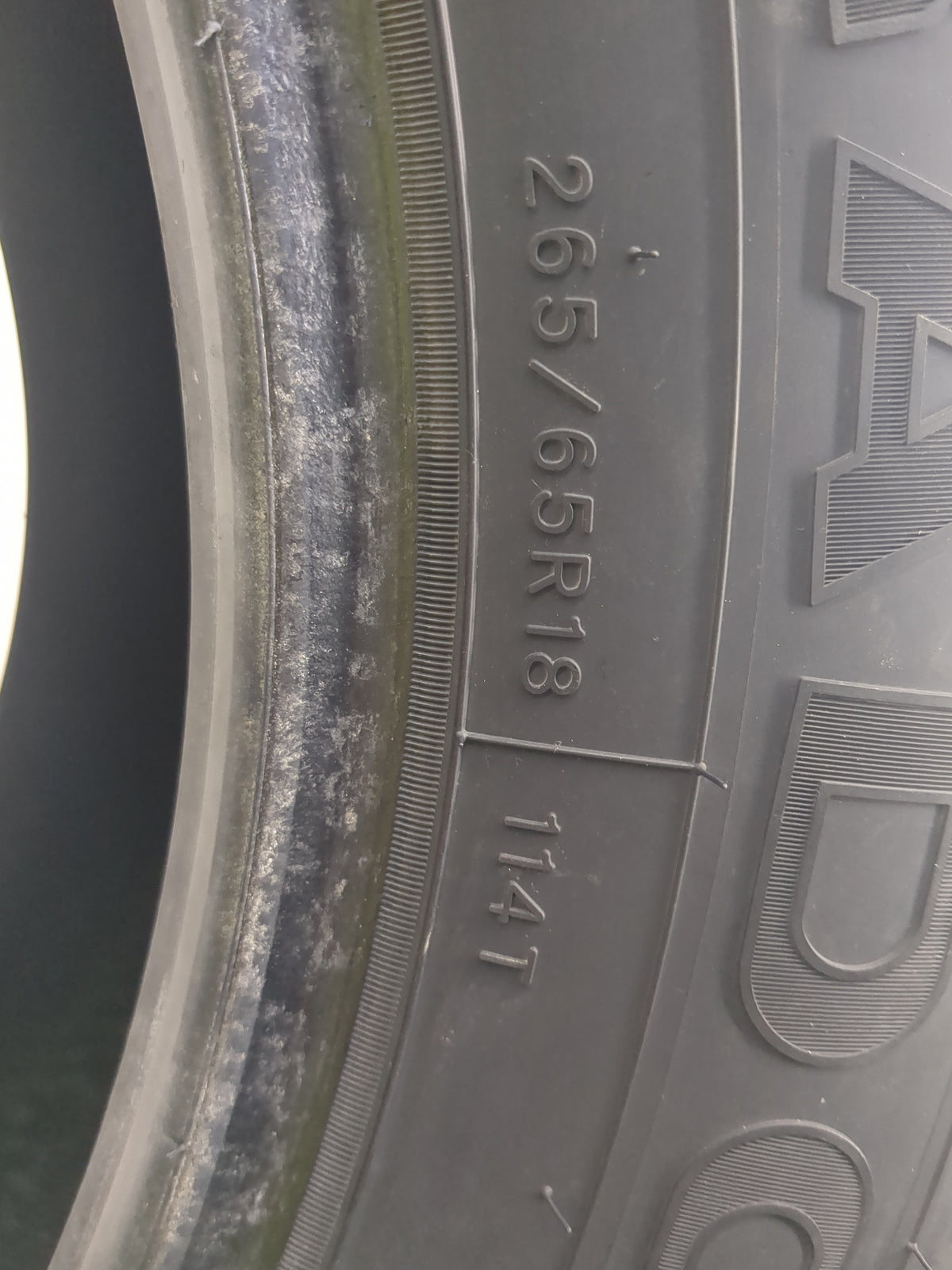 Used Tire 265/65R18 ELDORADO SPORT FURY AT 45 114T - Tread Depth 13.5/32 - Oemusedautoparts1.com