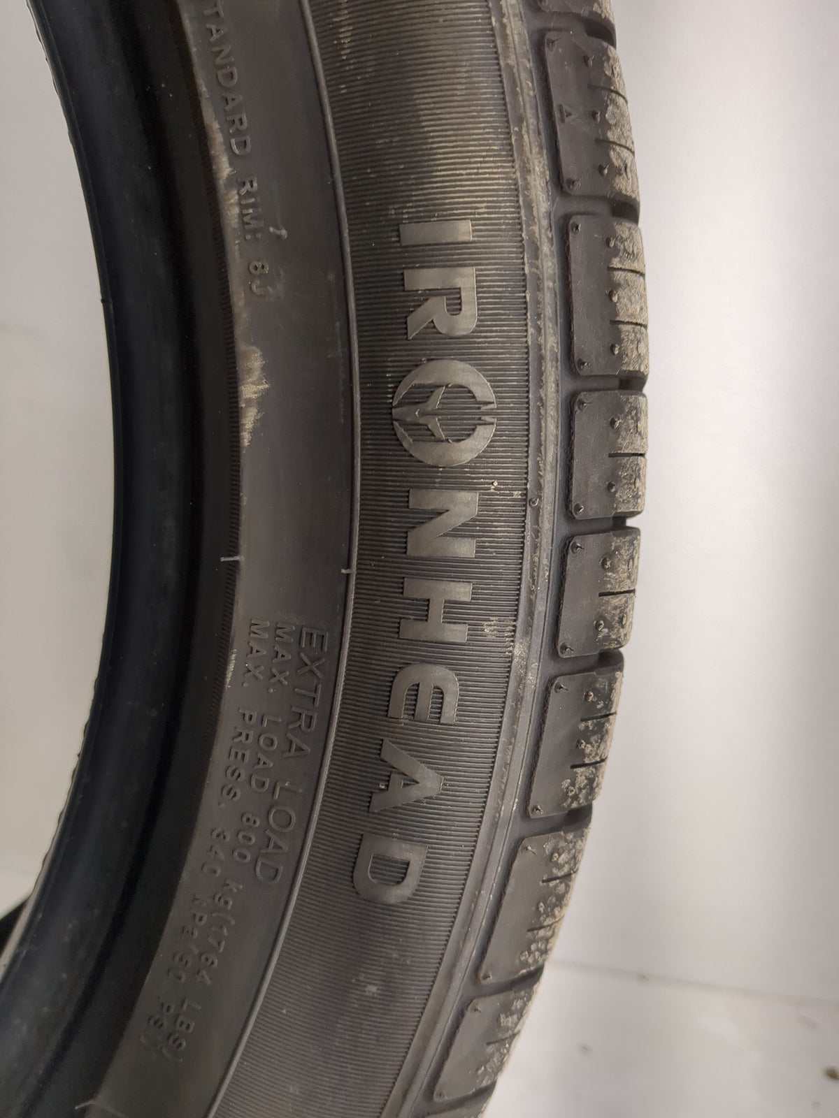 Used Tire 245/45R18 IRONHEAD REFLEX IH01 100W - Tread Depth 8.5/32 - Oemusedautoparts1.com