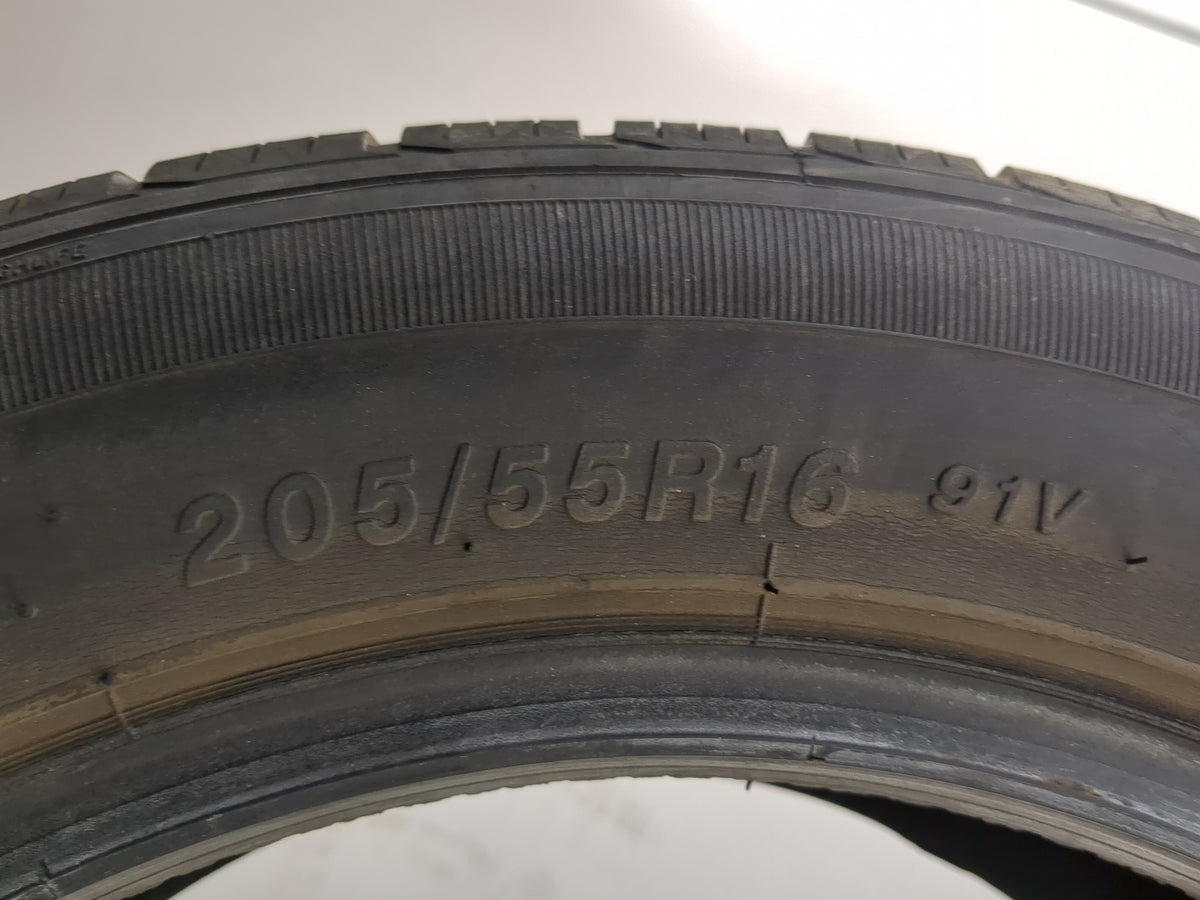 Used Tire 205/55R16 MILESTAR MS932 91V - Tread Depth 6/32 - Oemusedautoparts1.com