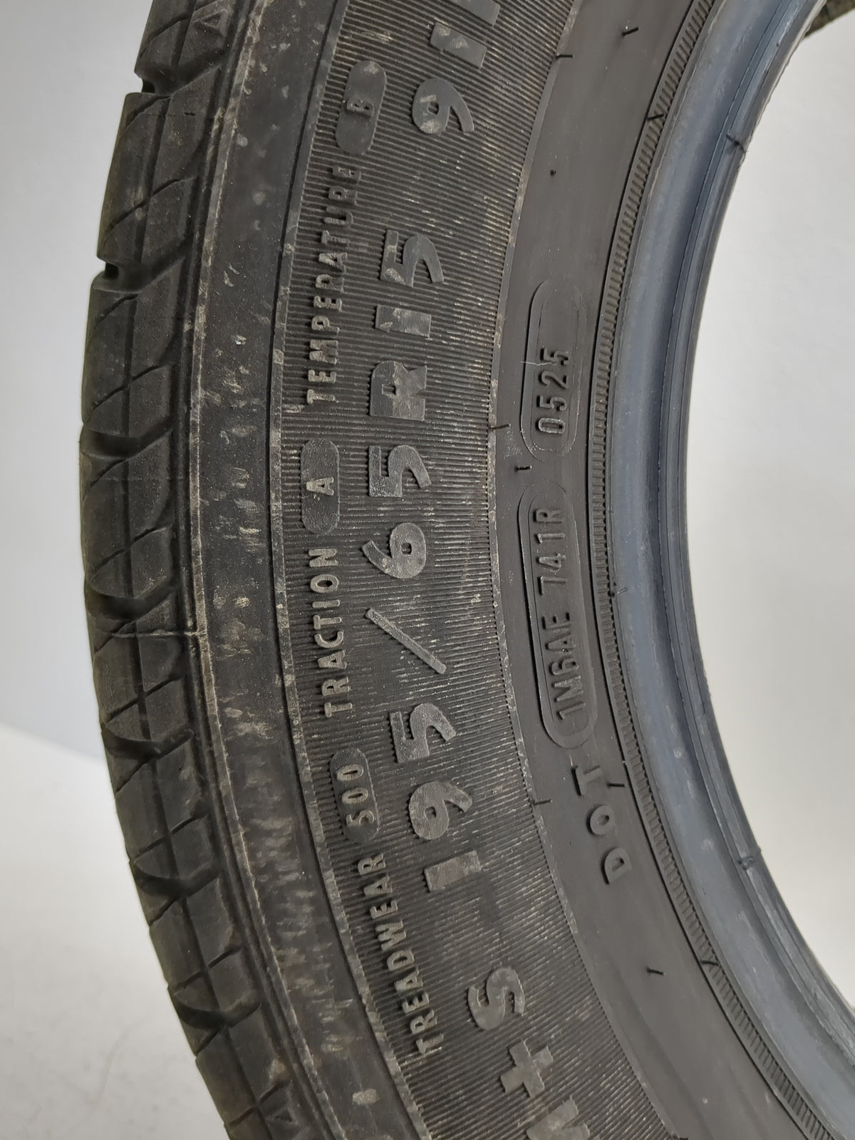 Used Tire 195/65R15 DOUGLAS TOURING A/S 91H - Tread Depth 7/32 - Oemusedautoparts1.com