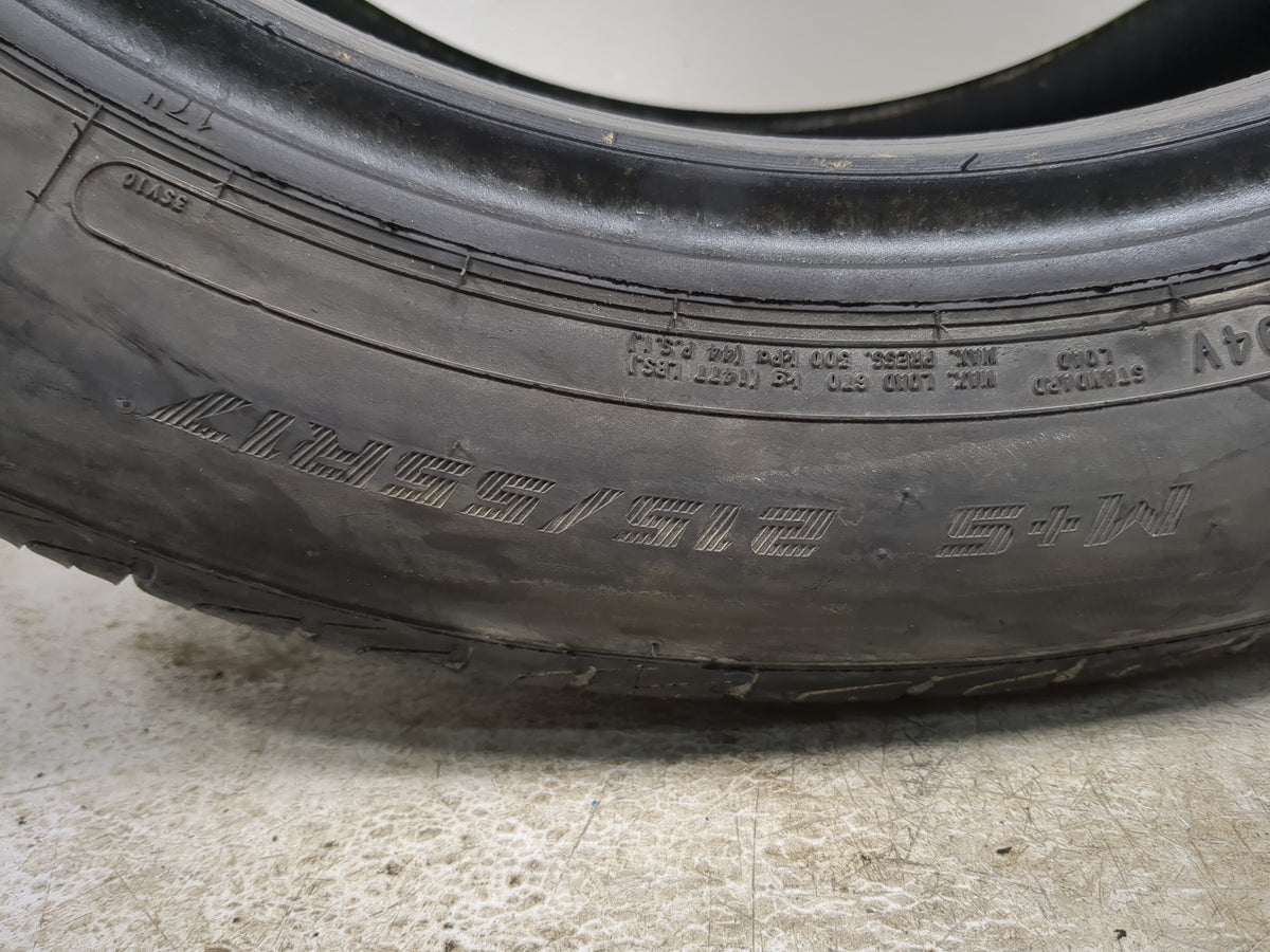 Used Tire 215/55R17 ARIZONIAN SILVER EDITION ALL SEASON 94V - Tread Depth 9/32 - Oemusedautoparts1.com