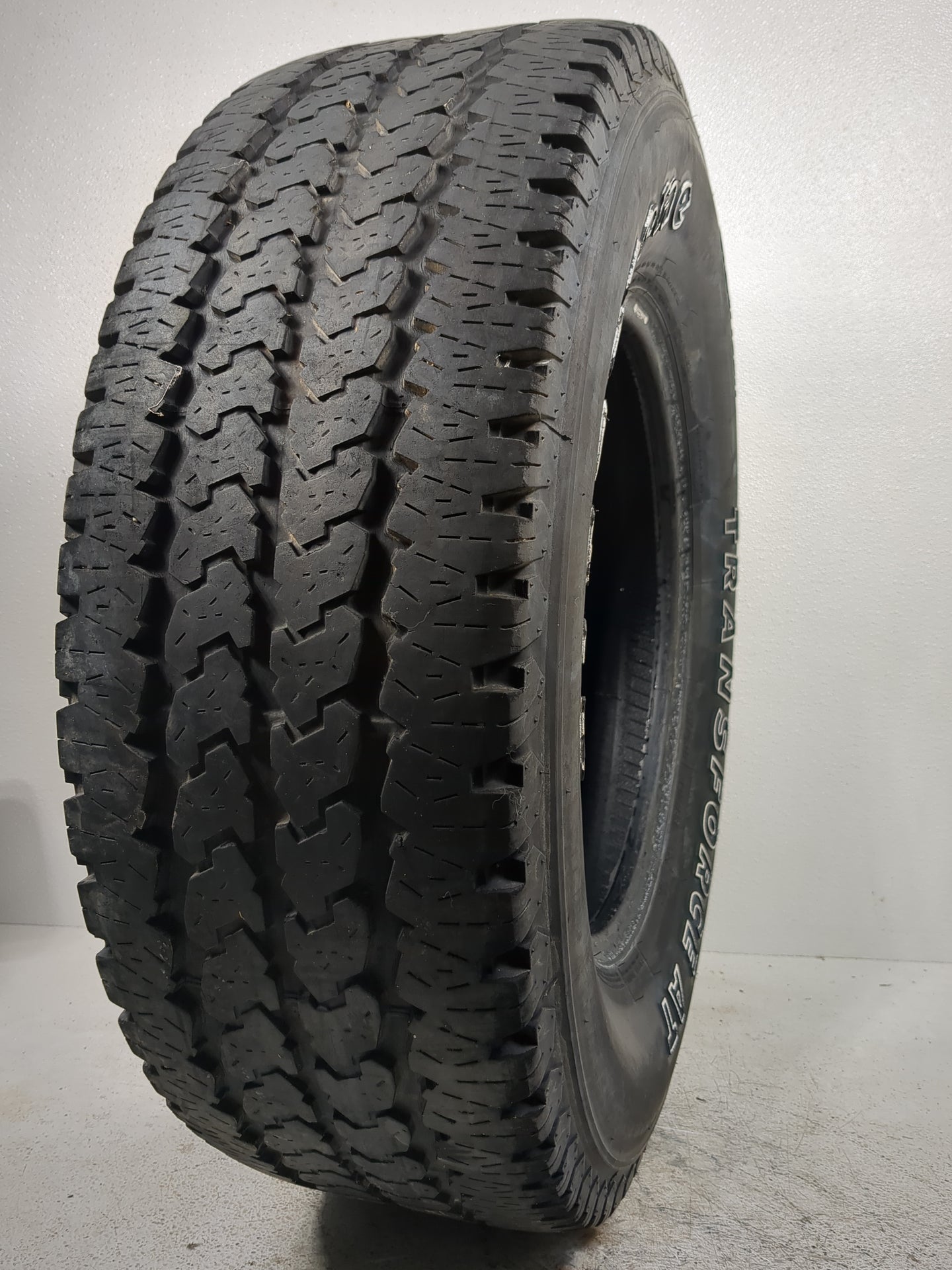 Used Tire 265/70R17 FIRESTONE TRANSFORCE AT 121R - Tread Depth 8/32 - Oemusedautoparts1.com
