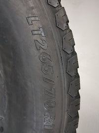 Used Tire 265/70R17 FIRESTONE TRANSFORCE AT 121R - Tread Depth 8/32 - Oemusedautoparts1.com