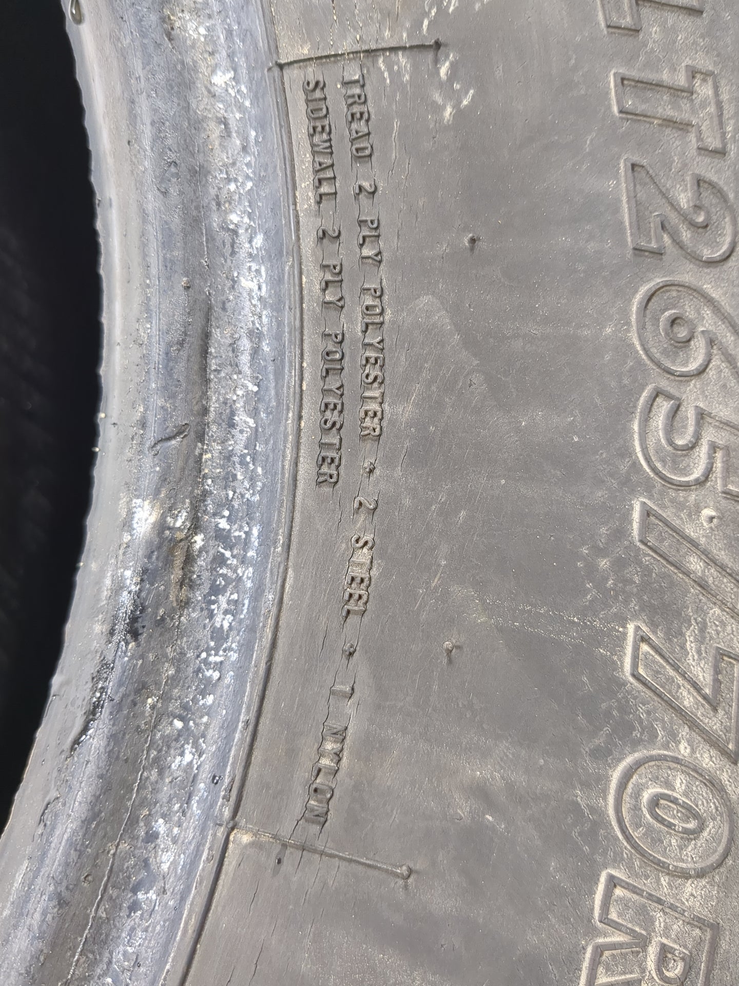 Used Tire 265/70R17 FIRESTONE TRANSFORCE AT 121R - Tread Depth 8/32 - Oemusedautoparts1.com