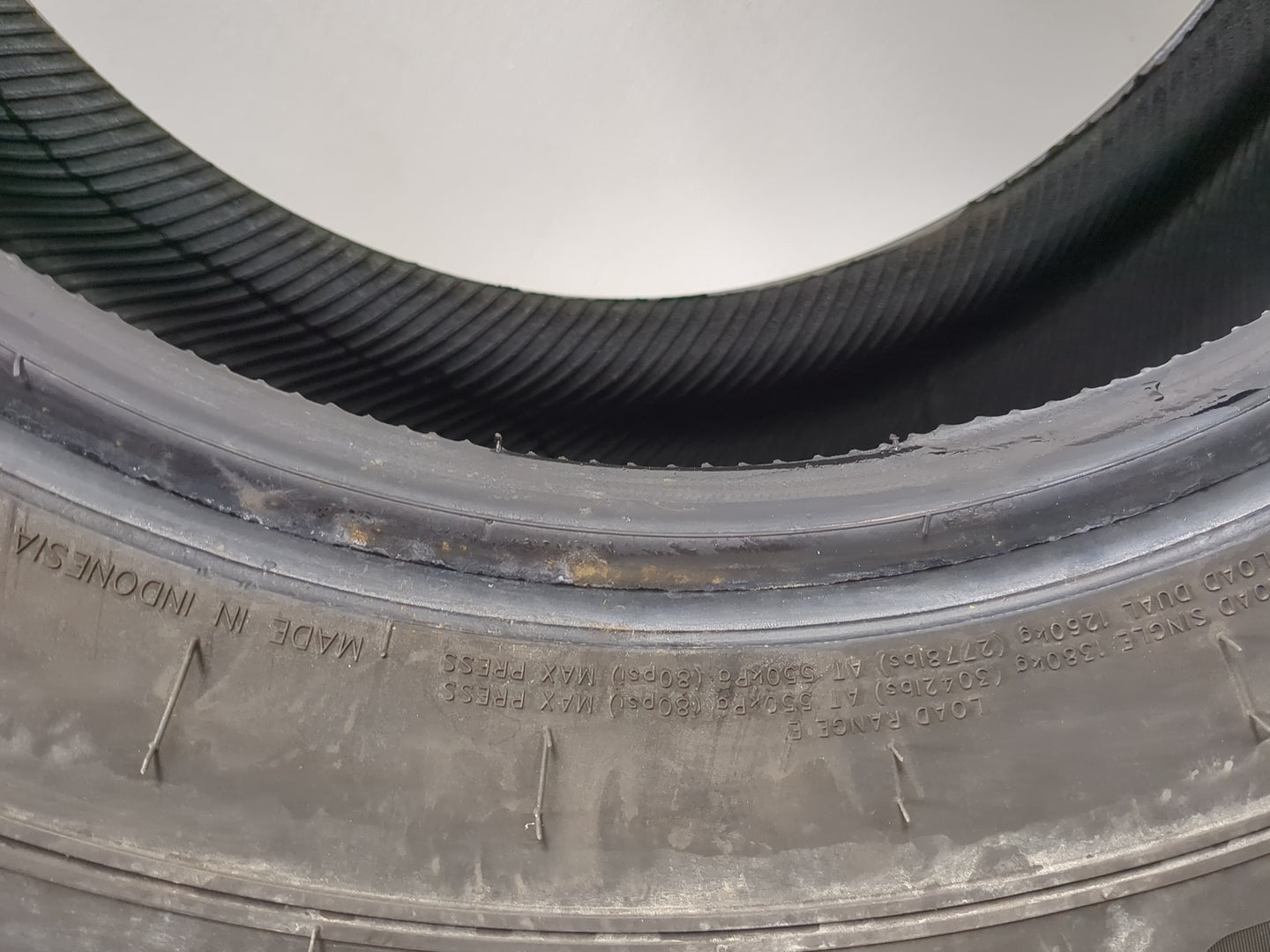 Used Tire LT245/75R16 ROCKY MOUNTAIN ALL SEASON 120S - Tread Depth 8/32 - Oemusedautoparts1.com