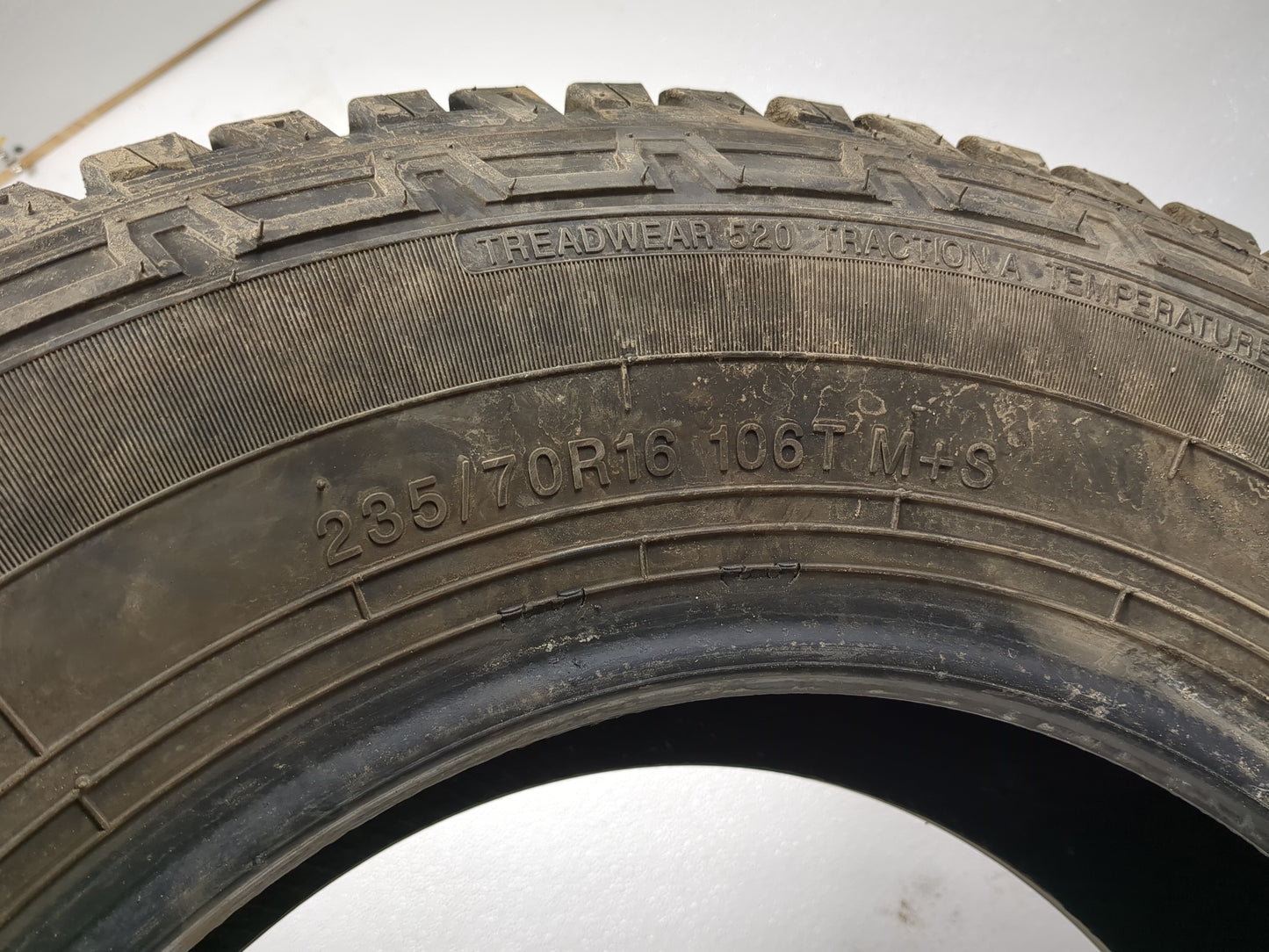 Used Tire 235/70R16 TRAVELSTAR ECOPATH A/T 106T - Tread Depth 7/32 - Oemusedautoparts1.com